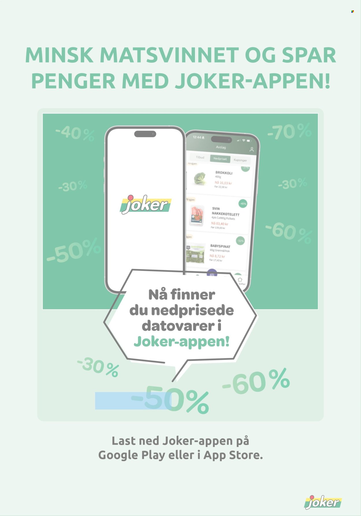 JOKER kundeavis - Fra mandag 28. september 2026