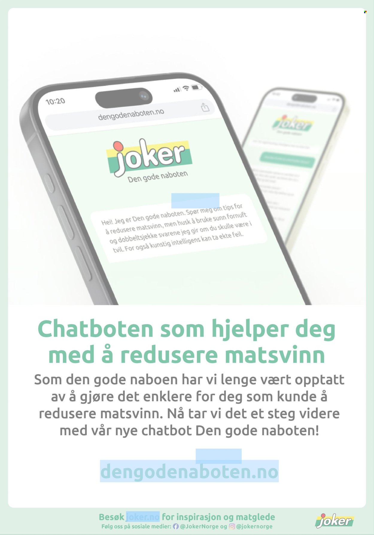 JOKER kundeavis - Fra mandag 28. september 2026