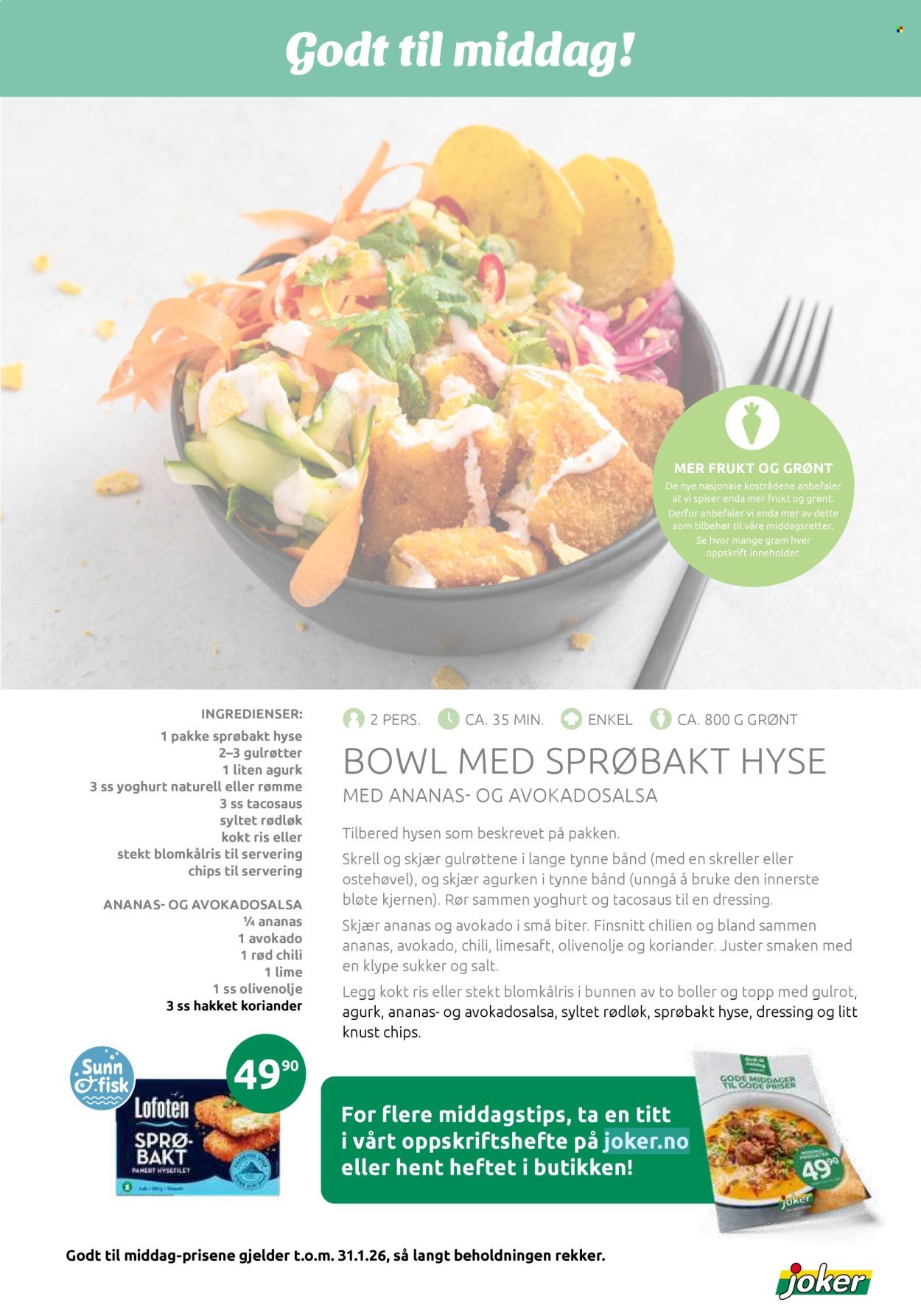 JOKER kundeavis - Fra tirsdag 6. januar 2026 (2026-01-06 - 2026-01-10)