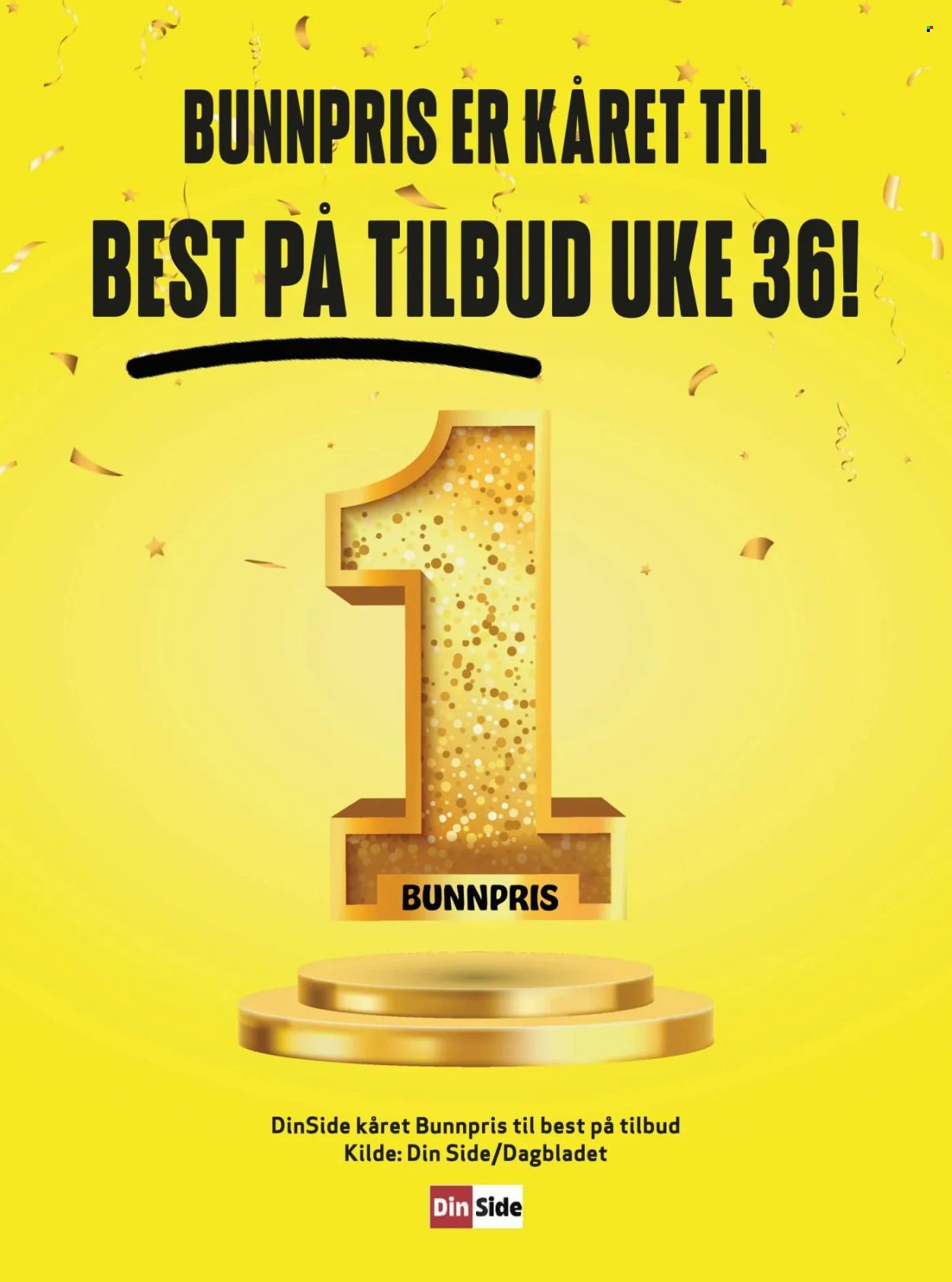 BUNNPRIS kundeavis - Snart helg! Se ukens helgekupp