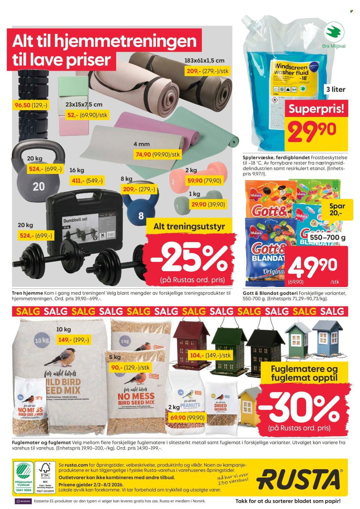 RUSTA kundeavis - Fra mandag 2. februar 2026 (2026-02-02 - 2026-02-08)