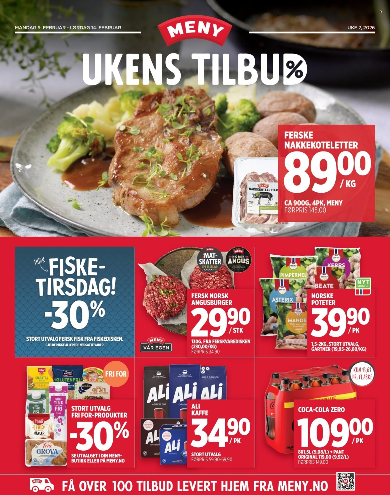 MENY kundeavis - Fra mandag 9. februar 2026 (2026-02-09 - 2026-02-14)