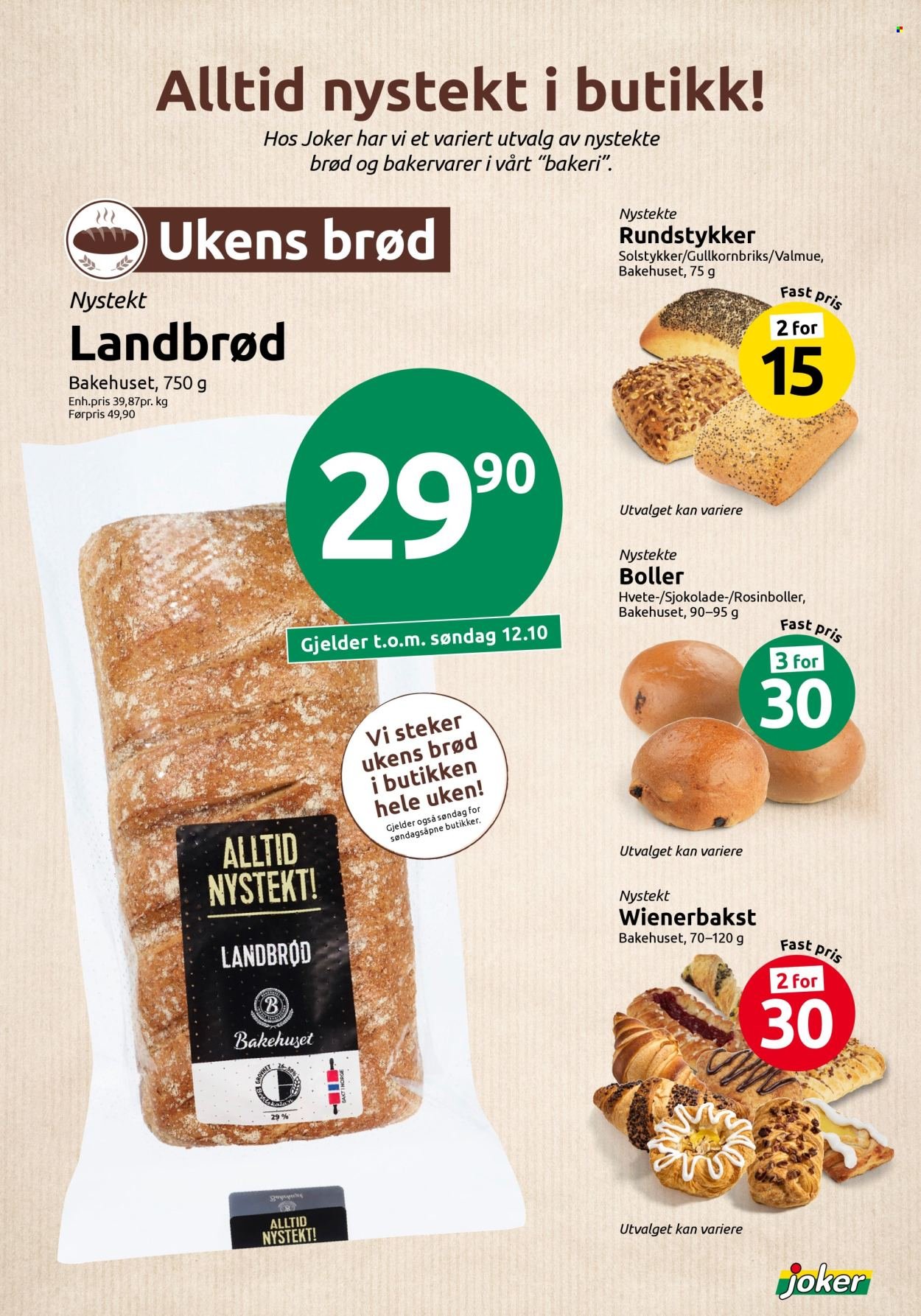 JOKER kundeavis - Fra søndag 5. oktober 2025 (2025-10-05 - 2025-10-05)