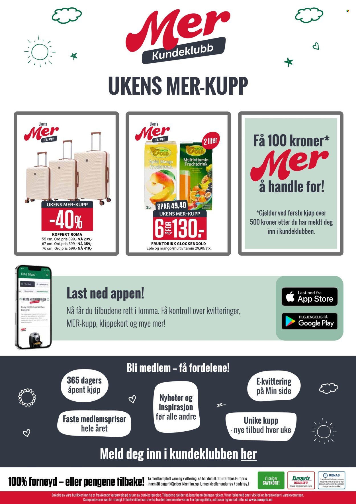 EUROPRIS kundeavis - Fra mandag 29. juni 2026