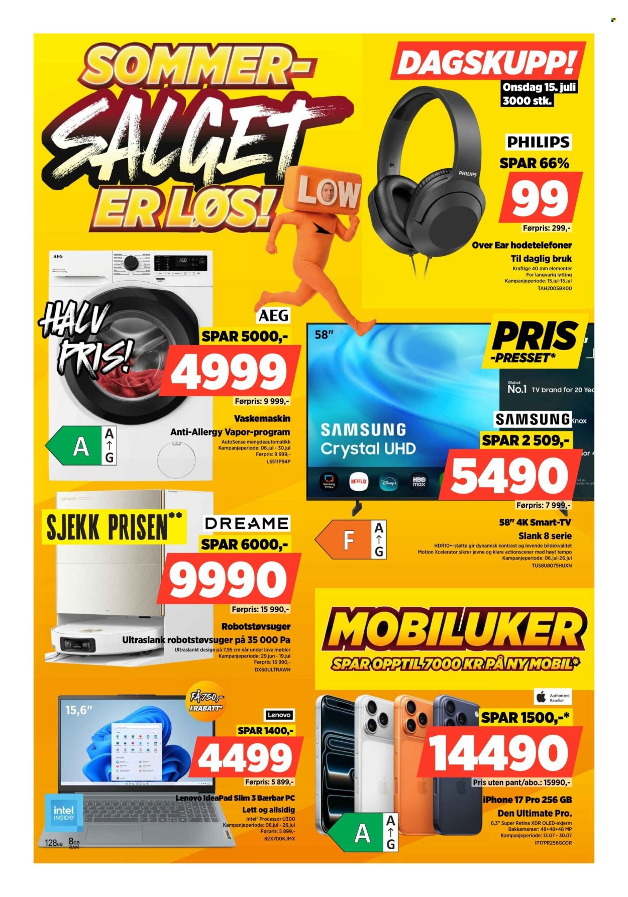 POWER kundeavis - Fra mandag 13. juli 2026