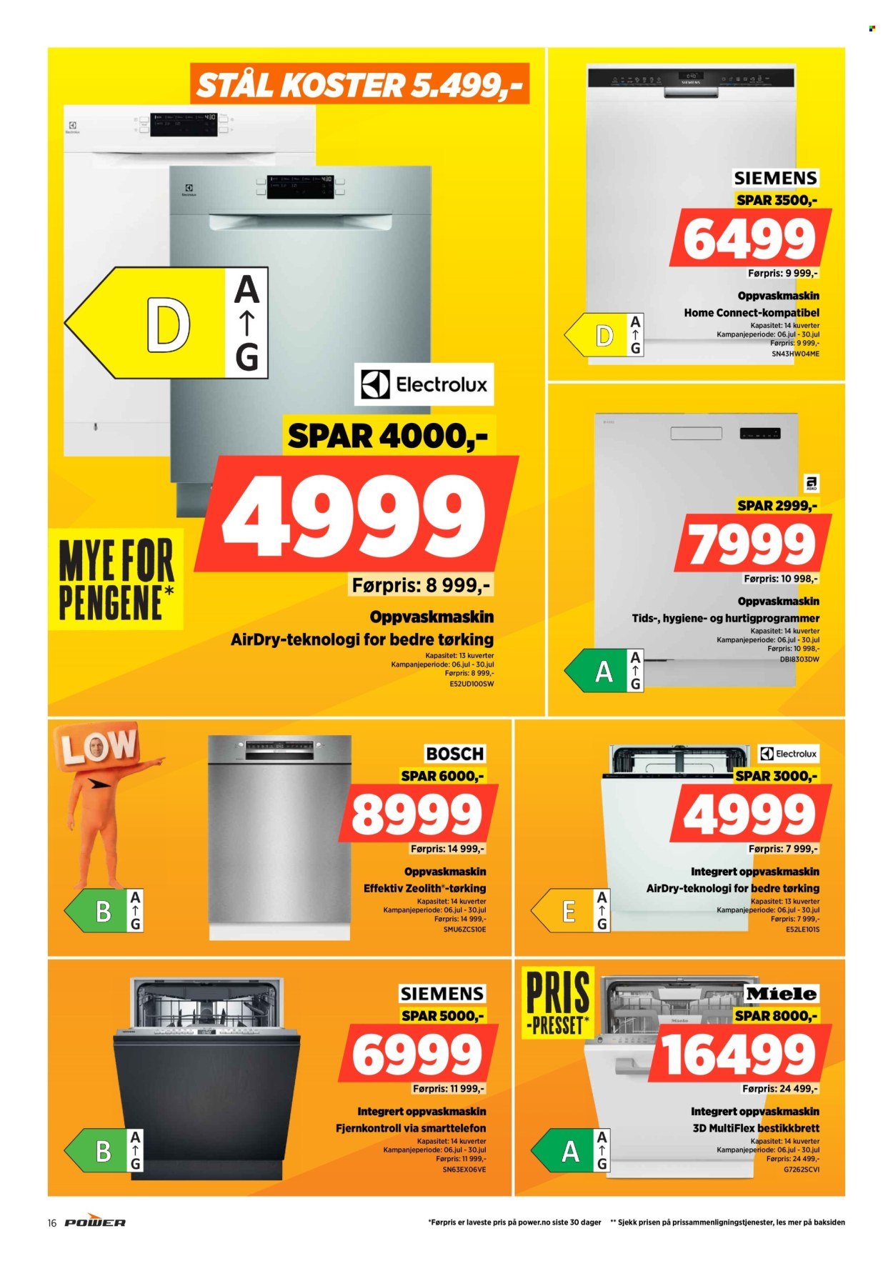 POWER kundeavis - Fra mandag 13. juli 2026