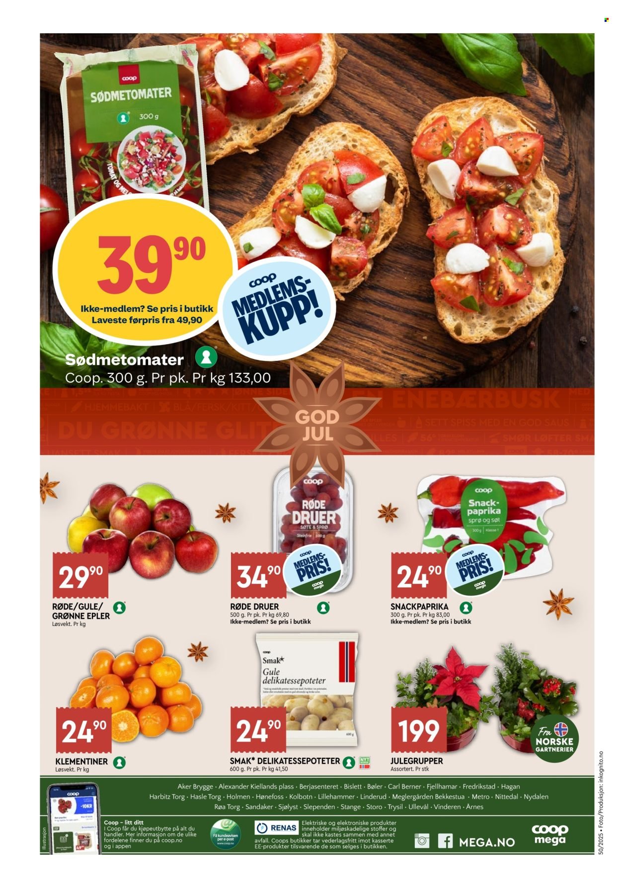 COOP MEGA kundeavis - Uke 50 (2025-12-08 - 2025-12-14)