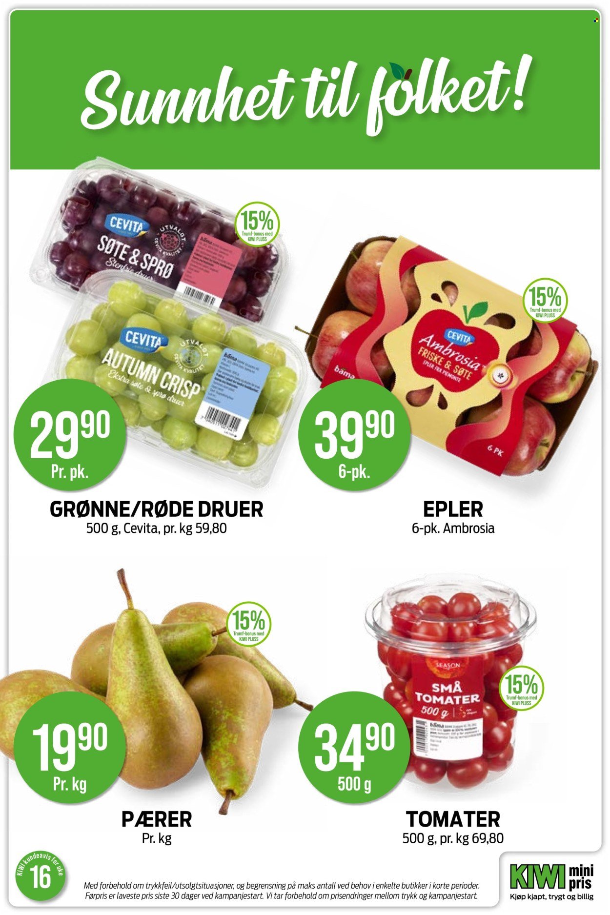 KIWI kundeavis - Fra mandag 13. april 2026 (2026-04-13 - 2026-04-19)