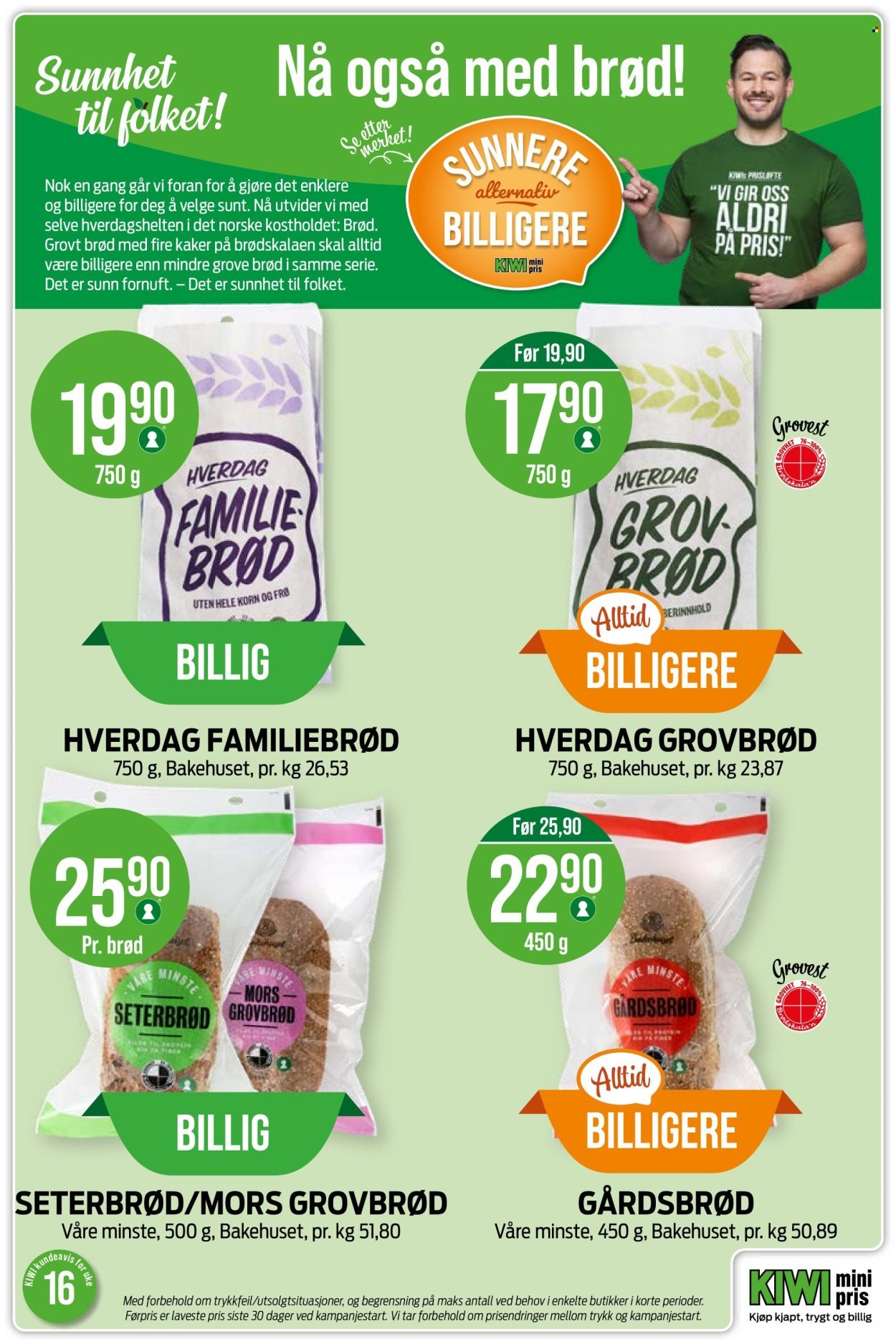 KIWI kundeavis - Fra mandag 13. april 2026 (2026-04-13 - 2026-04-19)