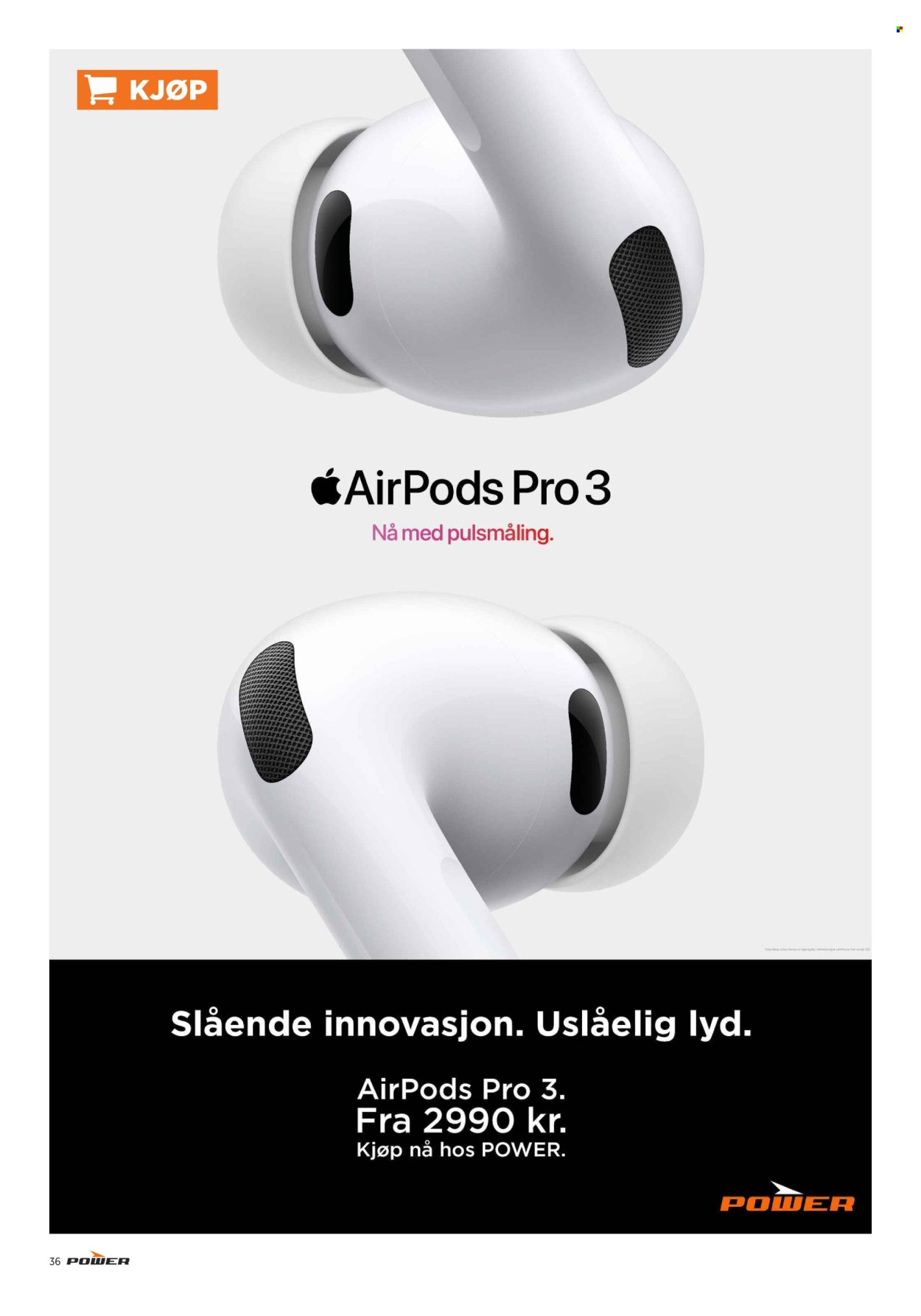 POWER kundeavis - Fra mandag 22. juni 2026