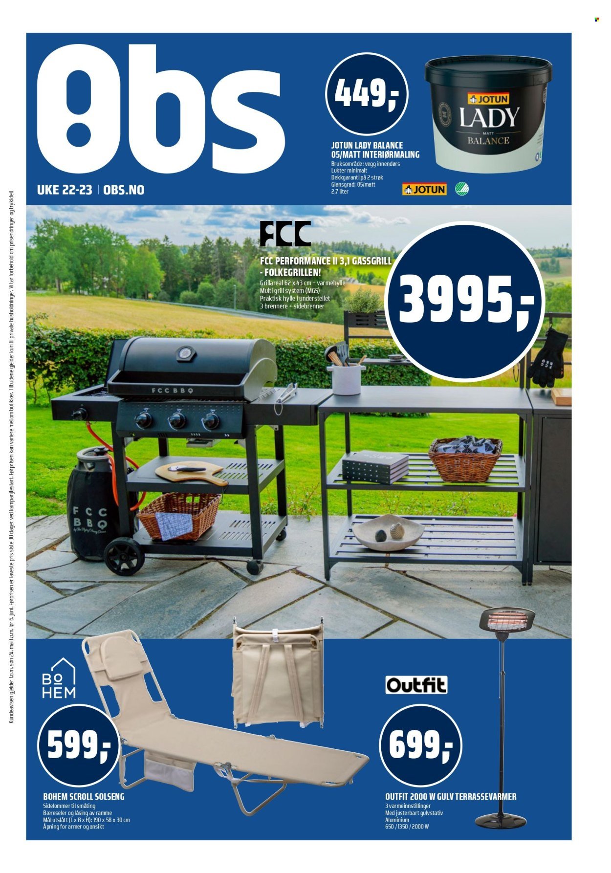 COOP OBS kundeavis - Fra søndag 24. mai 2026