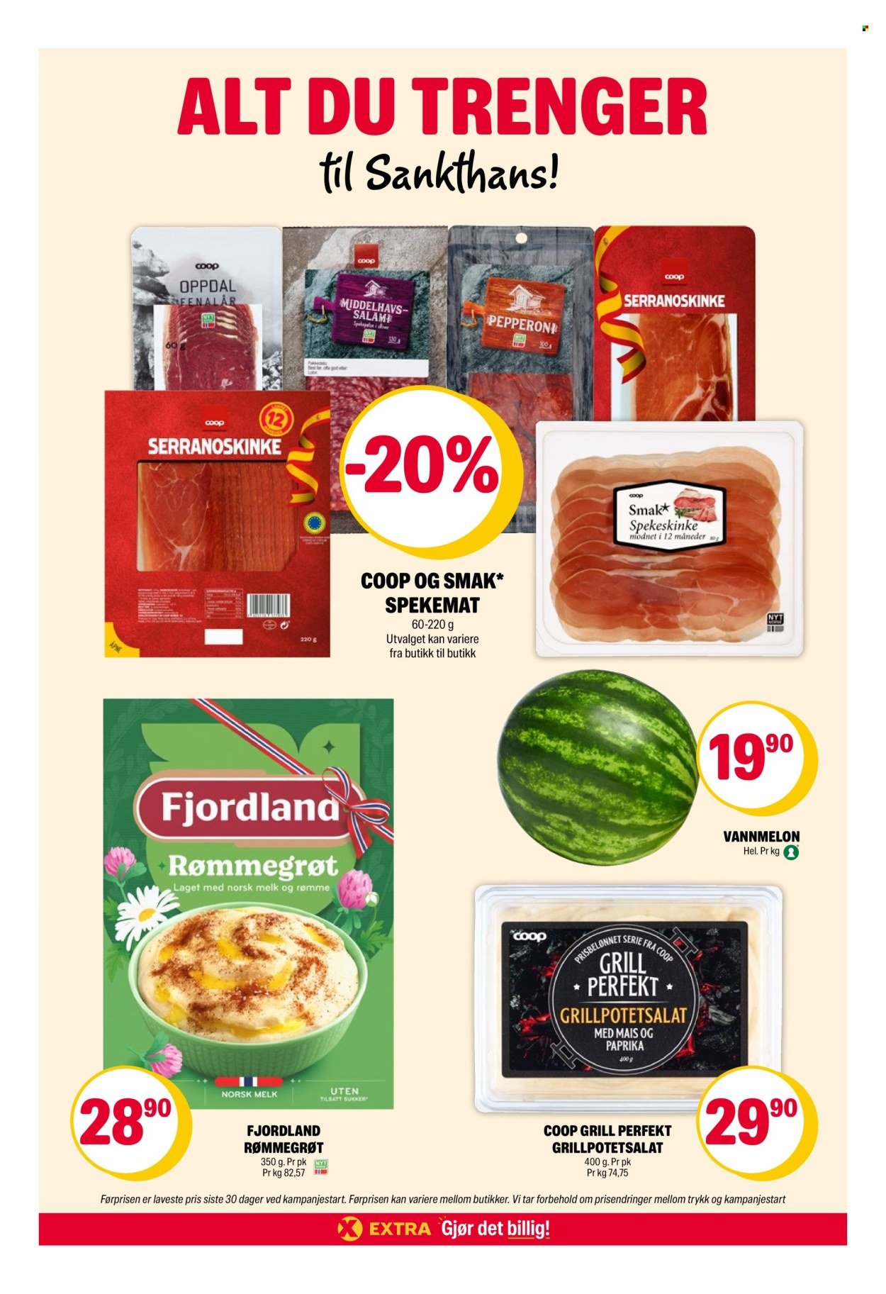COOP EXTRA kundeavis - Uke 26