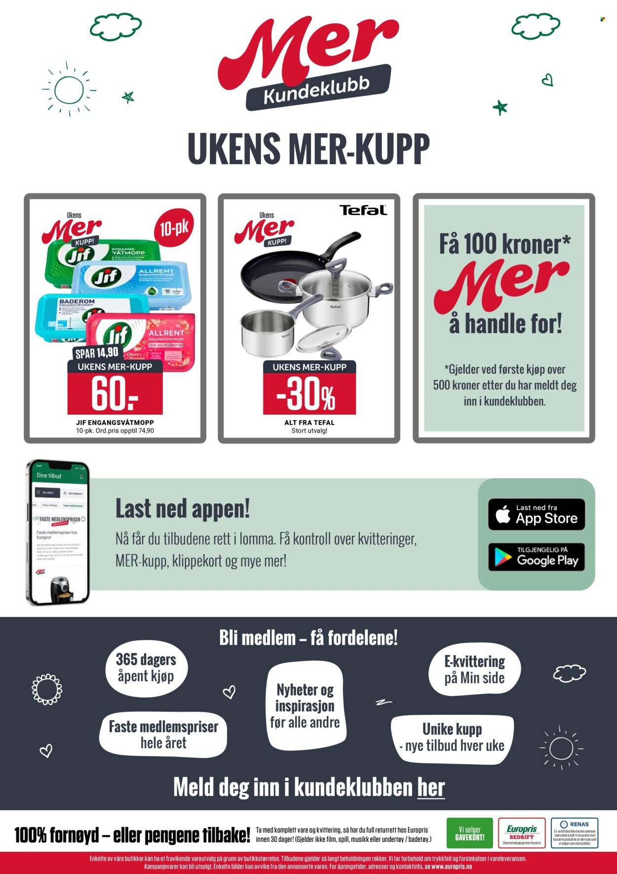 EUROPRIS kundeavis - Fra mandag 3. august 2026