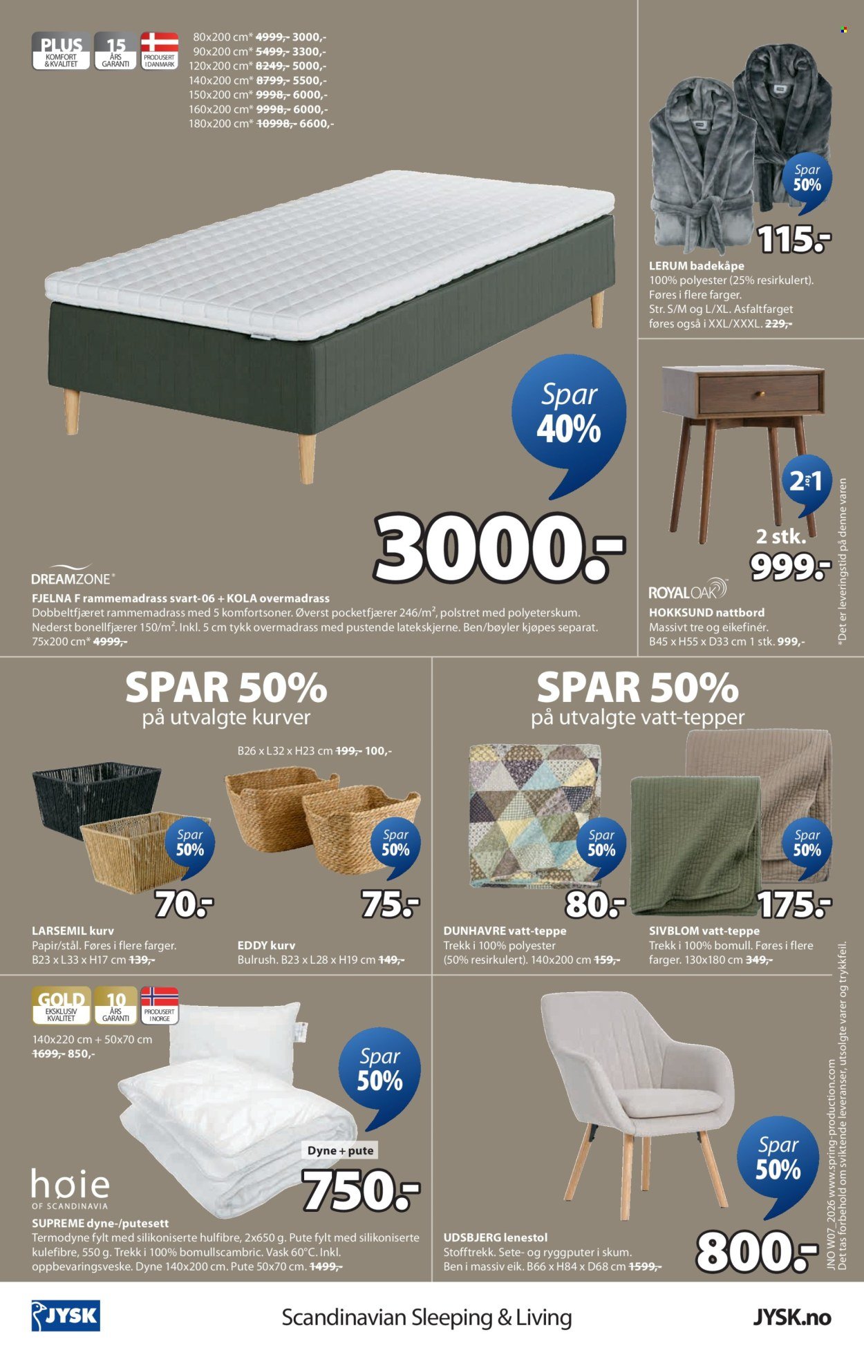 JYSK kundeavis - Fra mandag 9. februar 2026 (2026-02-09 - 2026-02-21)