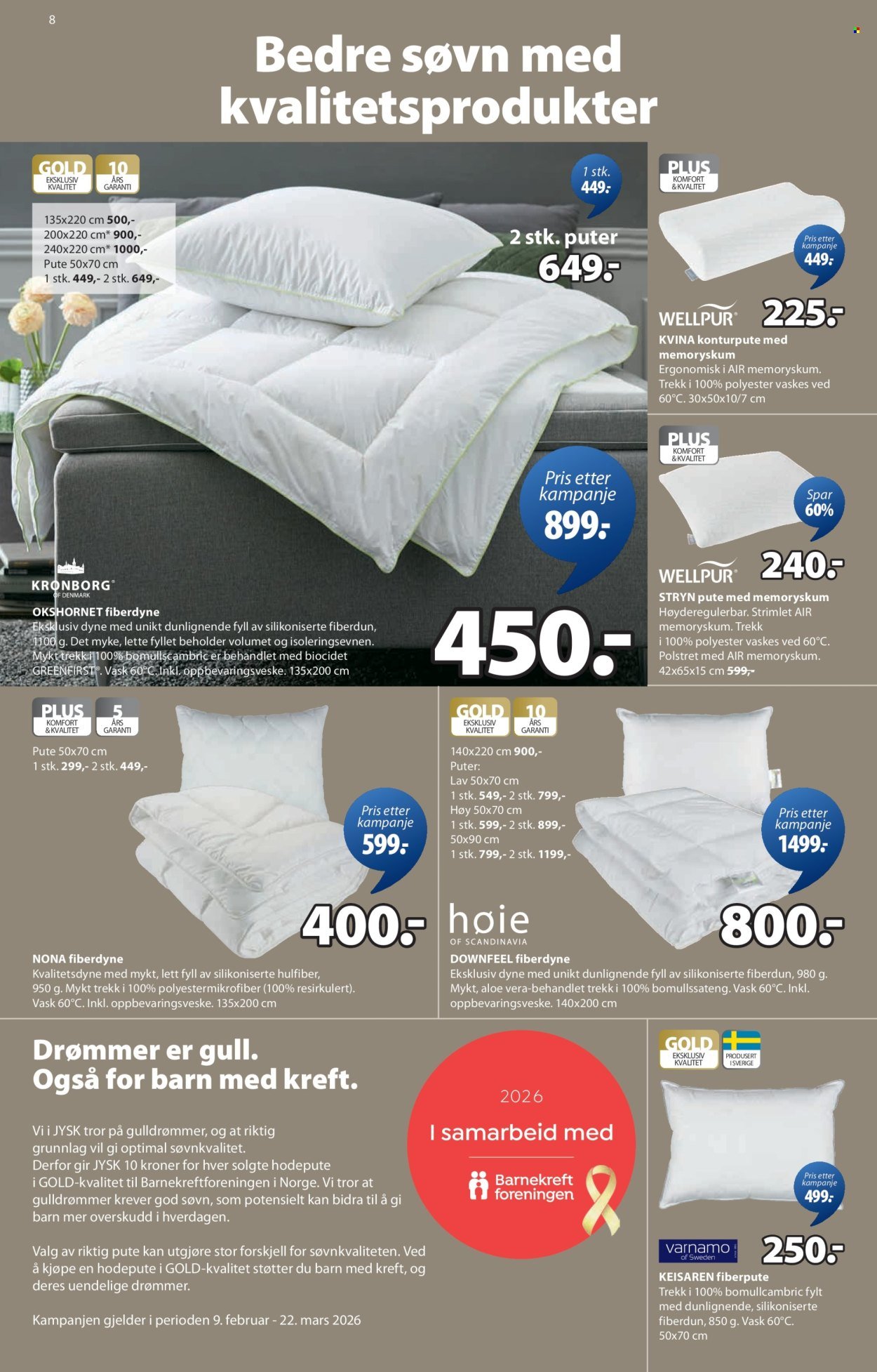 JYSK kundeavis - Fra mandag 9. februar 2026 (2026-02-09 - 2026-02-21)