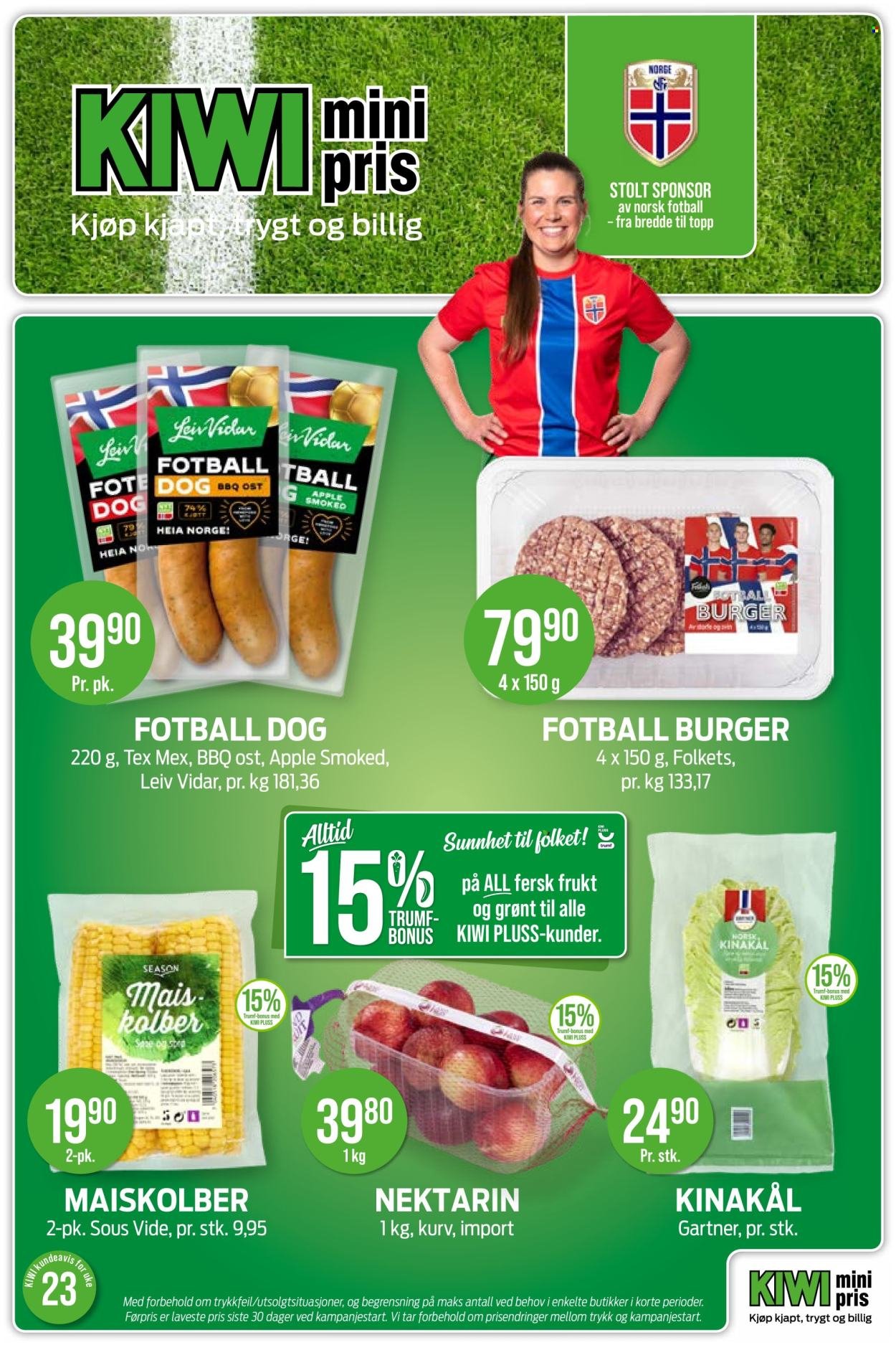 KIWI kundeavis - Fra mandag 1. juni 2026