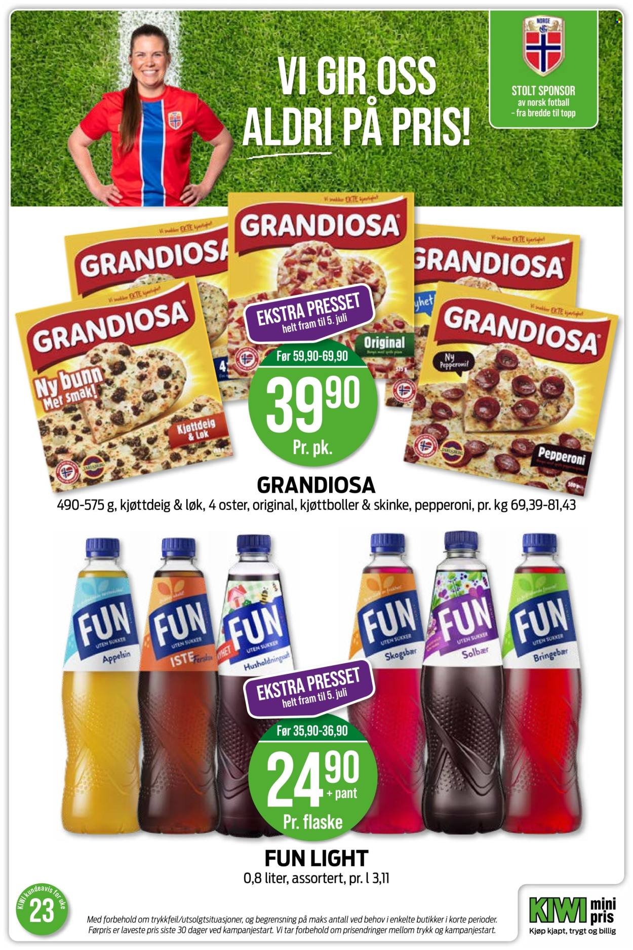 KIWI kundeavis - Fra mandag 1. juni 2026