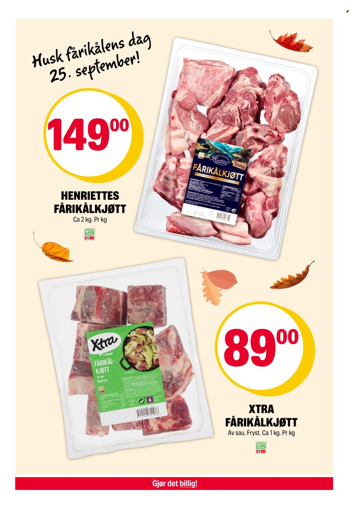 COOP EXTRA kundeavis - Uke 38 (2025-09-15 - 2025-09-21)