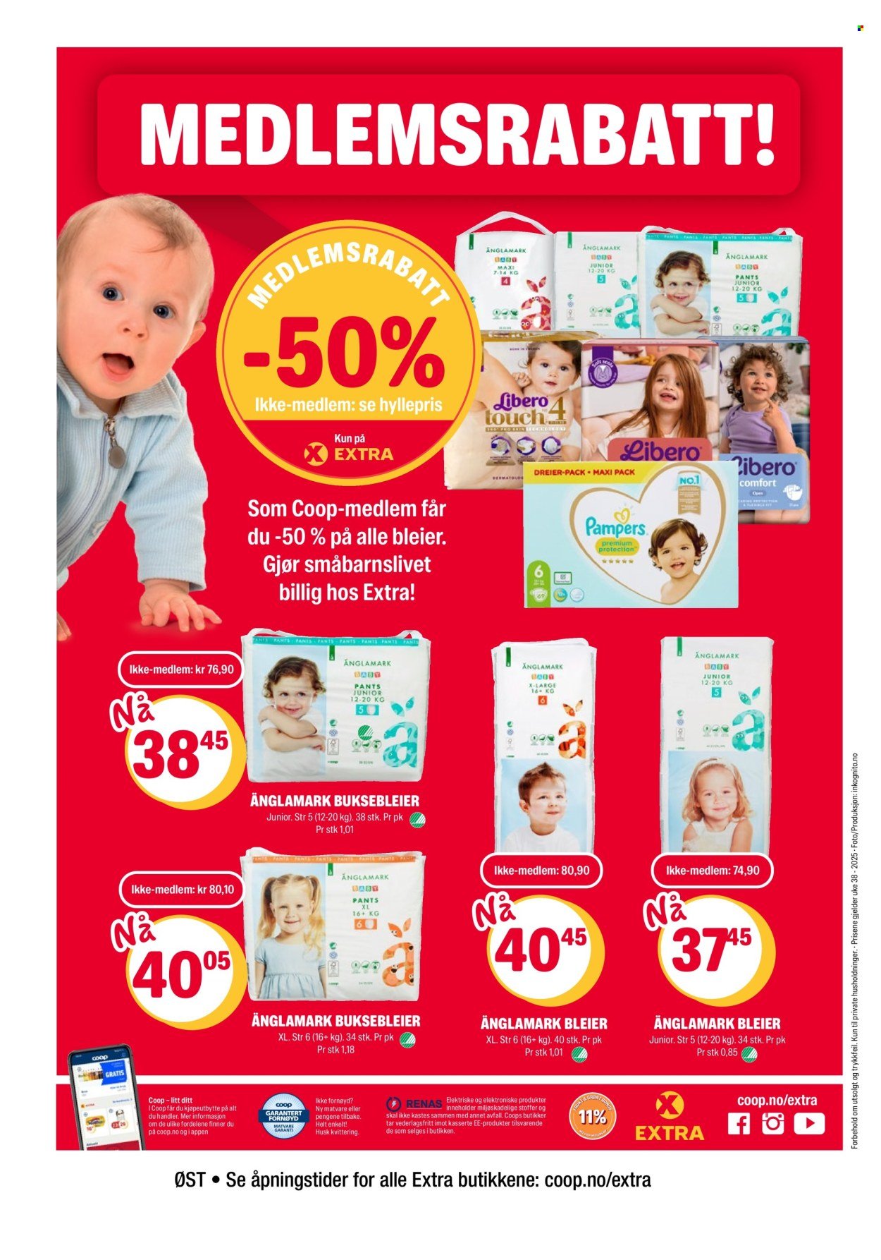 COOP EXTRA kundeavis - Uke 38 (2025-09-15 - 2025-09-21)