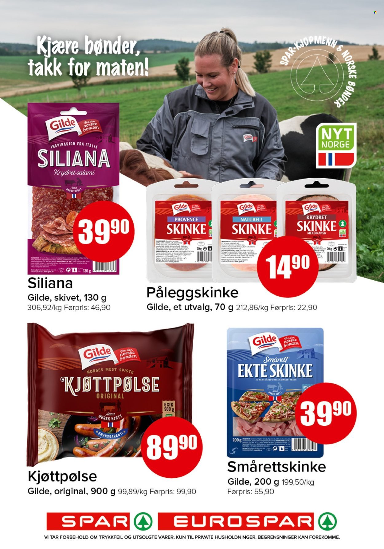 SPAR kundeavis - SPAR, EUROSPAR (2026-04-13 - 2026-04-19)