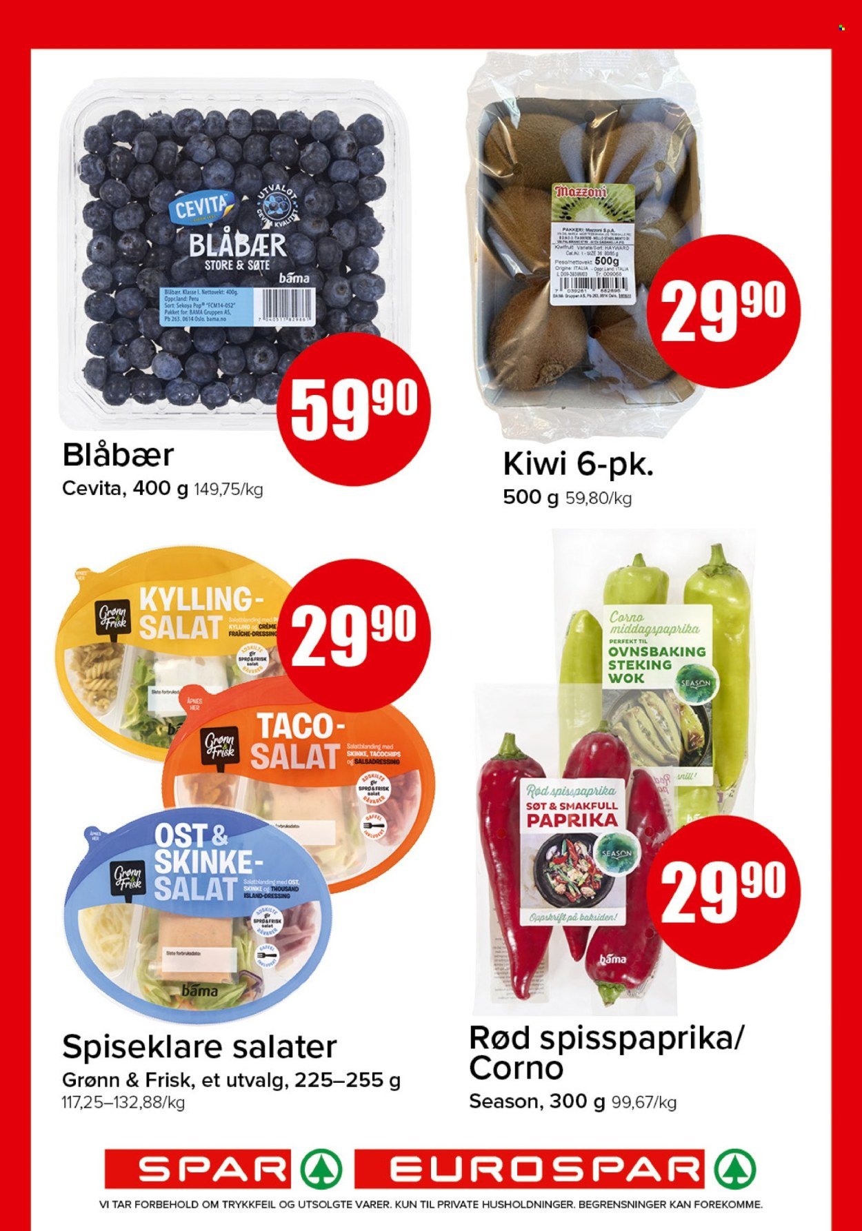 SPAR kundeavis - SPAR, EUROSPAR (2026-04-13 - 2026-04-19)