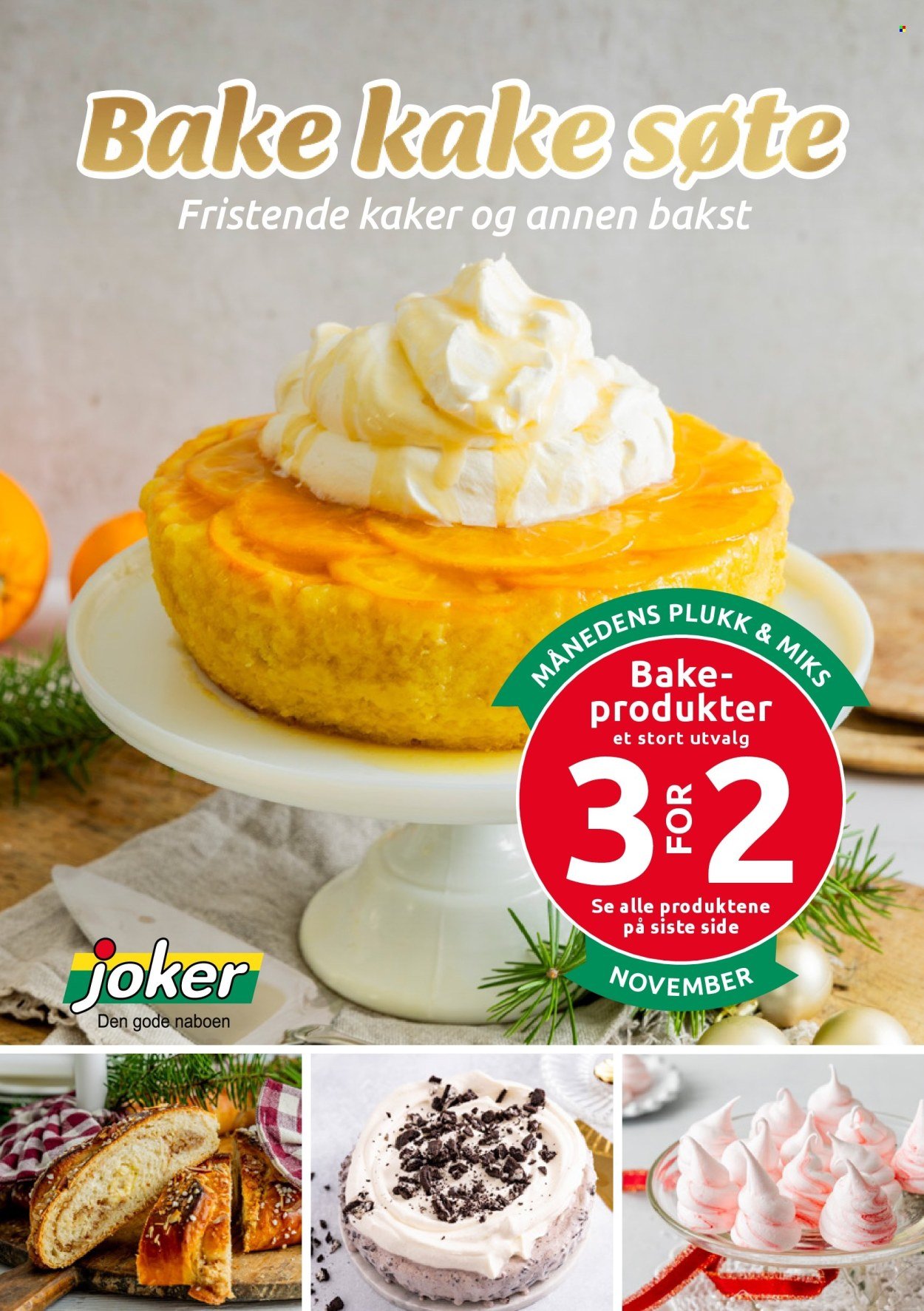 JOKER kundeavis - Bake kake søte (2025-11-03)