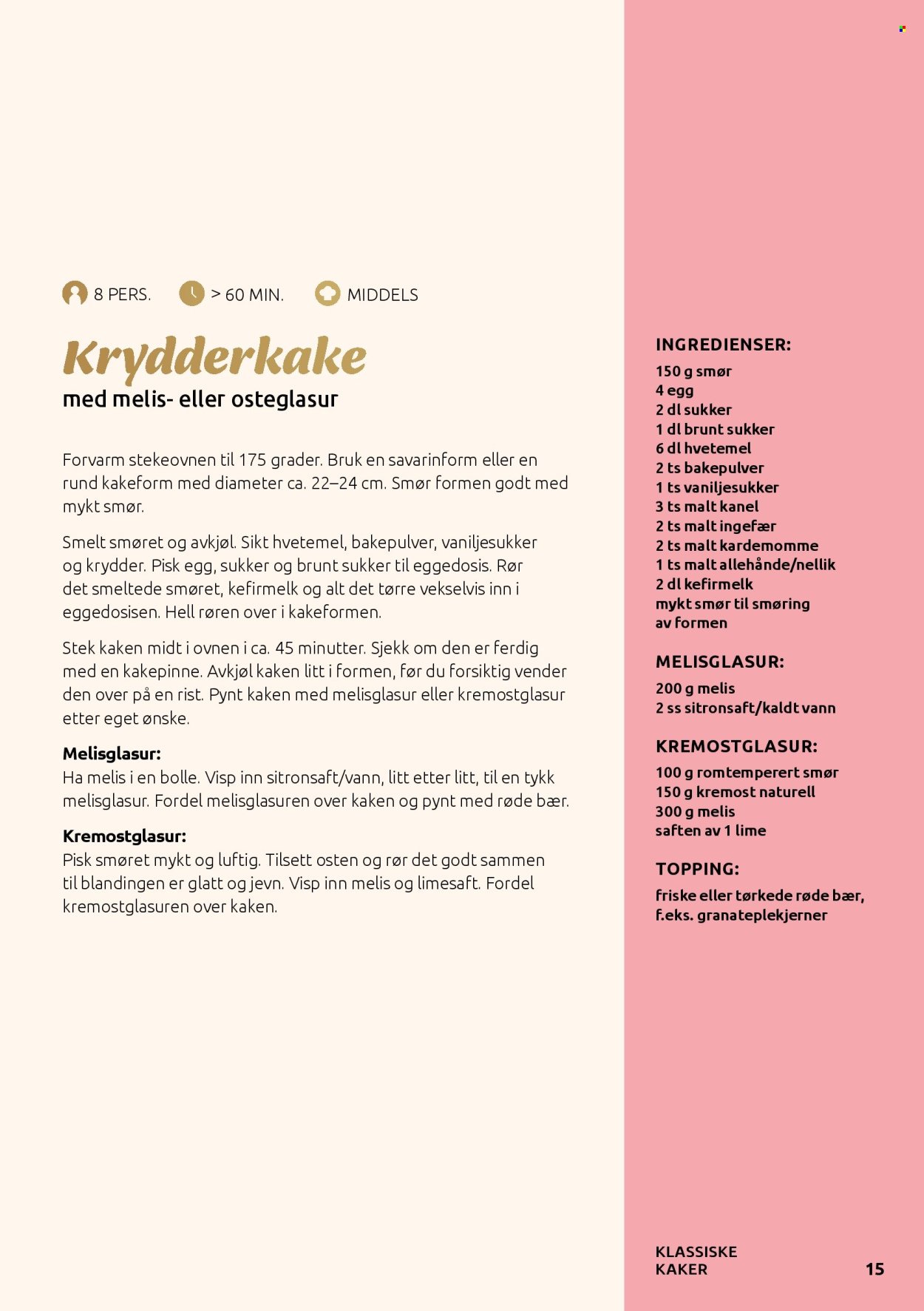 JOKER kundeavis - Bake kake søte (2025-11-03)
