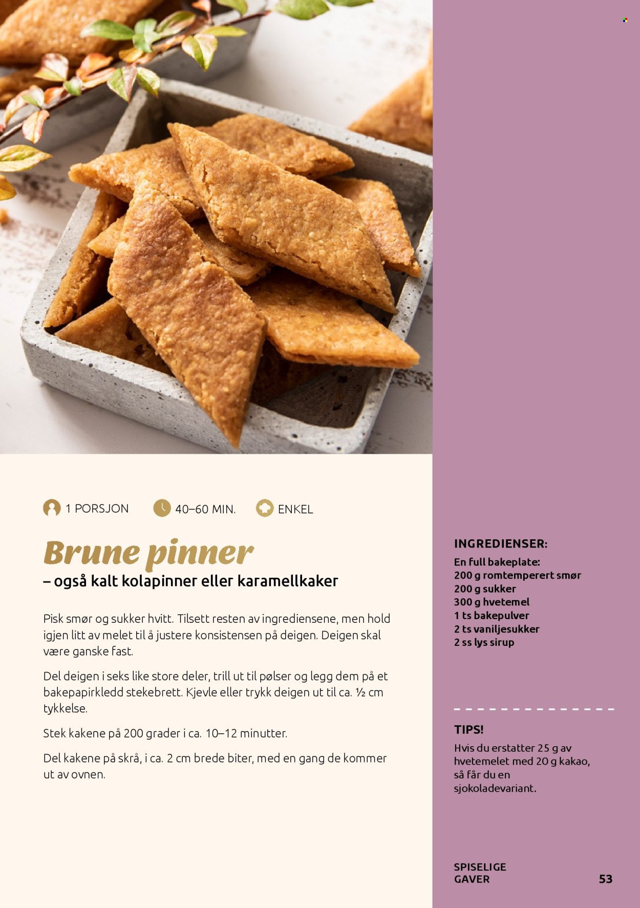 JOKER kundeavis - Bake kake søte (2025-11-03)