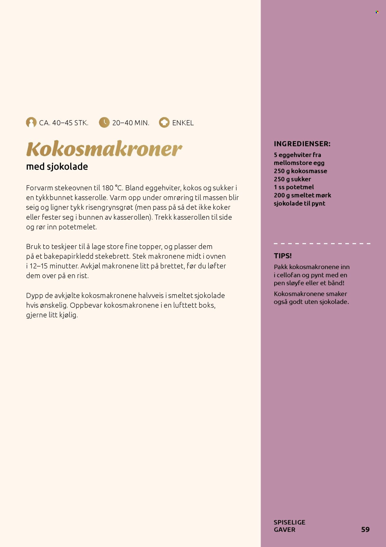 JOKER kundeavis - Bake kake søte (2025-11-03)