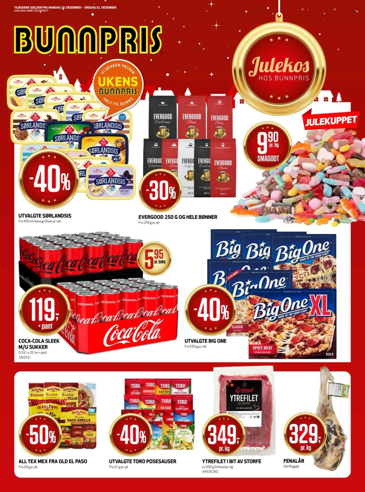 BUNNPRIS kundeavis - Uke 1 (2025-12-29 - 2025-12-31)