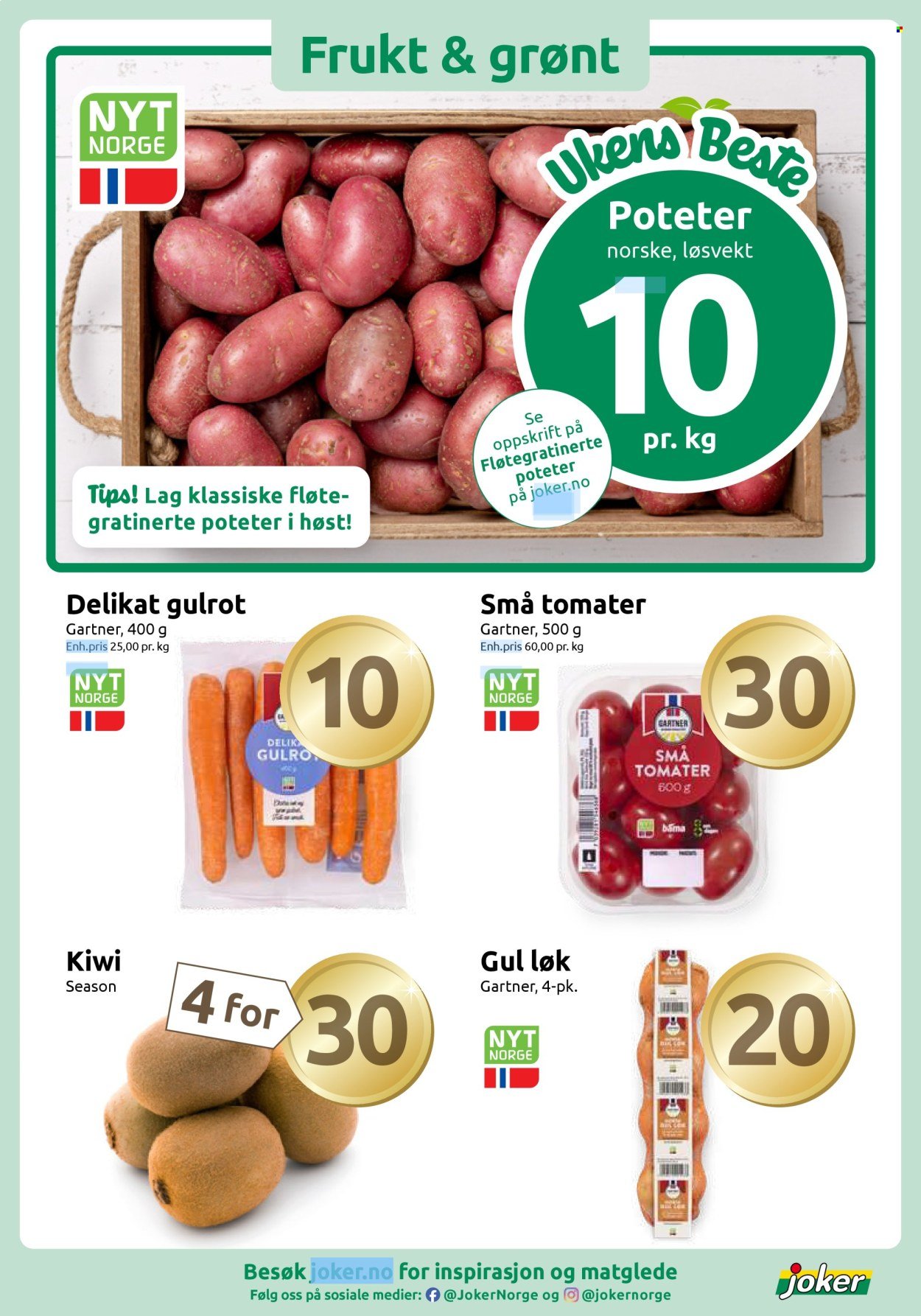 JOKER kundeavis - Fra mandag 12. oktober 2026
