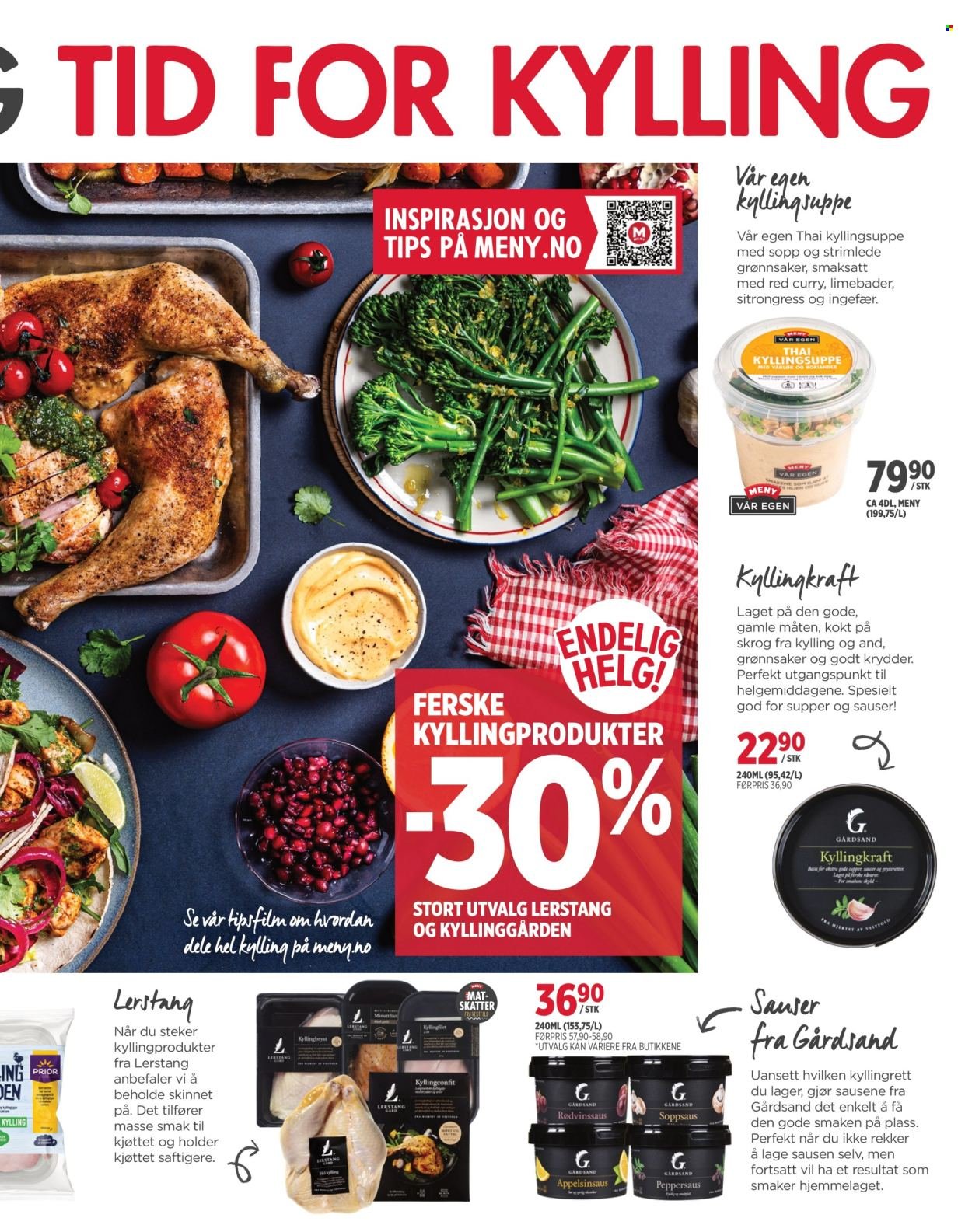 MENY kundeavis - Fra torsdag 16. april 2026 (2026-04-16 - 2026-04-18)