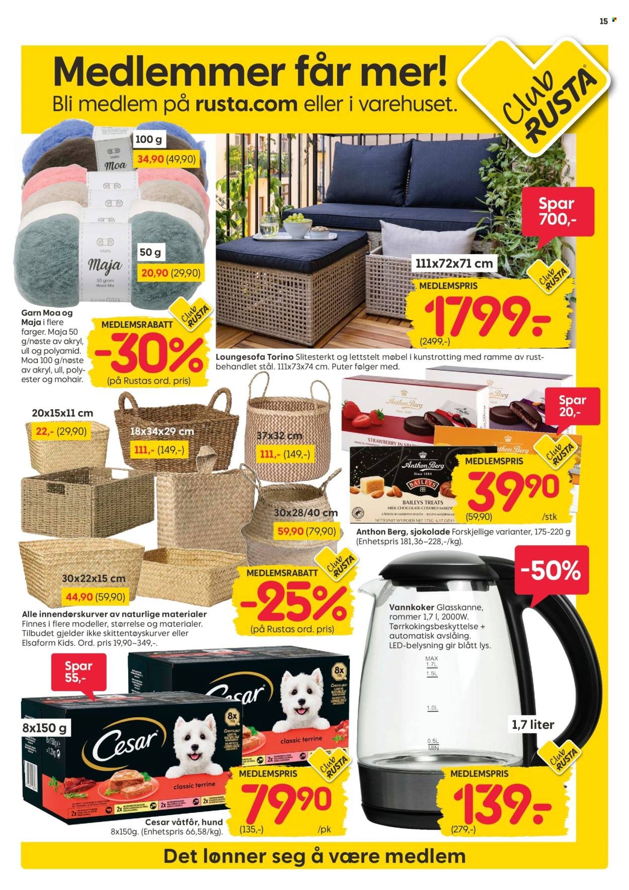 RUSTA kundeavis - Fra mandag 2. mars 2026 (2026-03-02 - 2026-03-08)