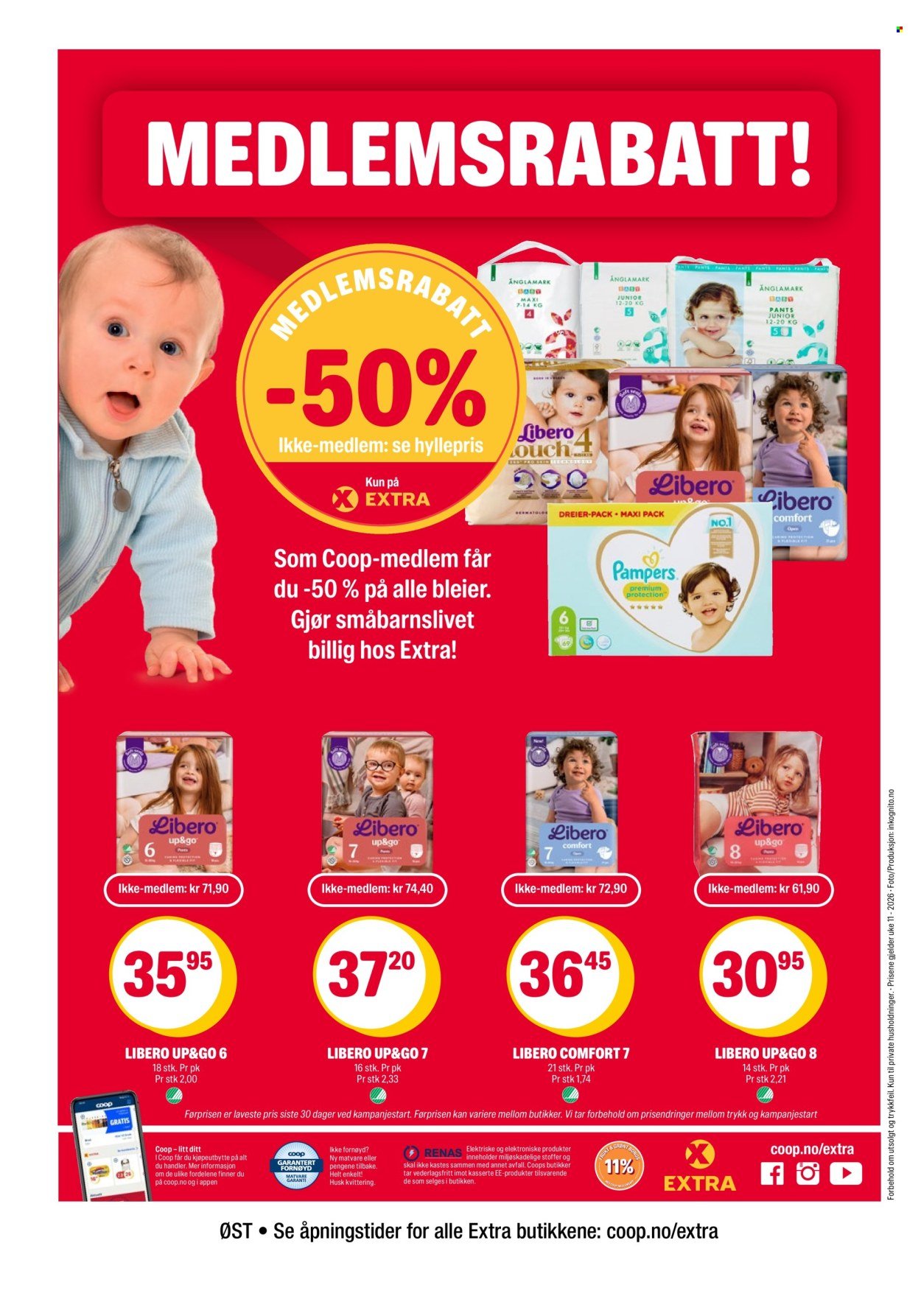 COOP EXTRA kundeavis - Uke 11 (2026-03-09 - 2026-03-15)