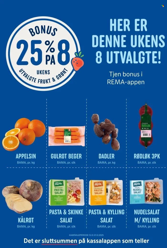REMA 1000 kundeavis - Uke 51 (2025-12-15 - 2025-12-21)