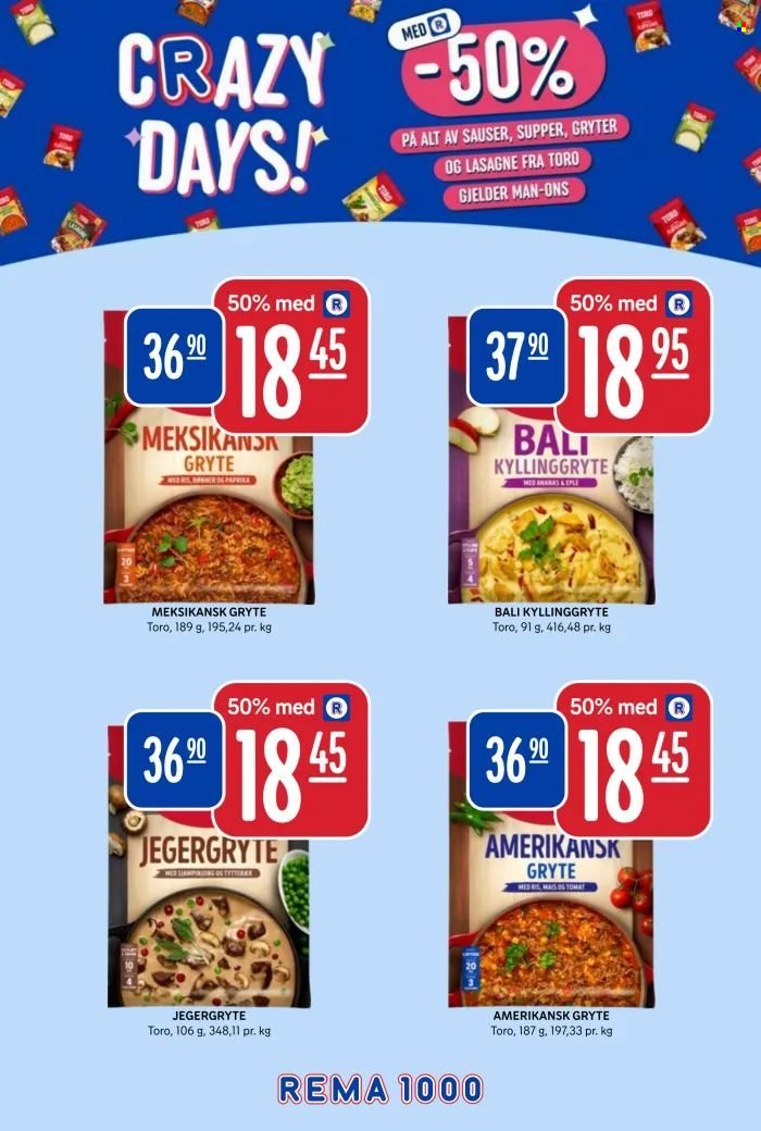 REMA 1000 kundeavis - Crazy Days (2026-02-09 - 2026-02-11)
