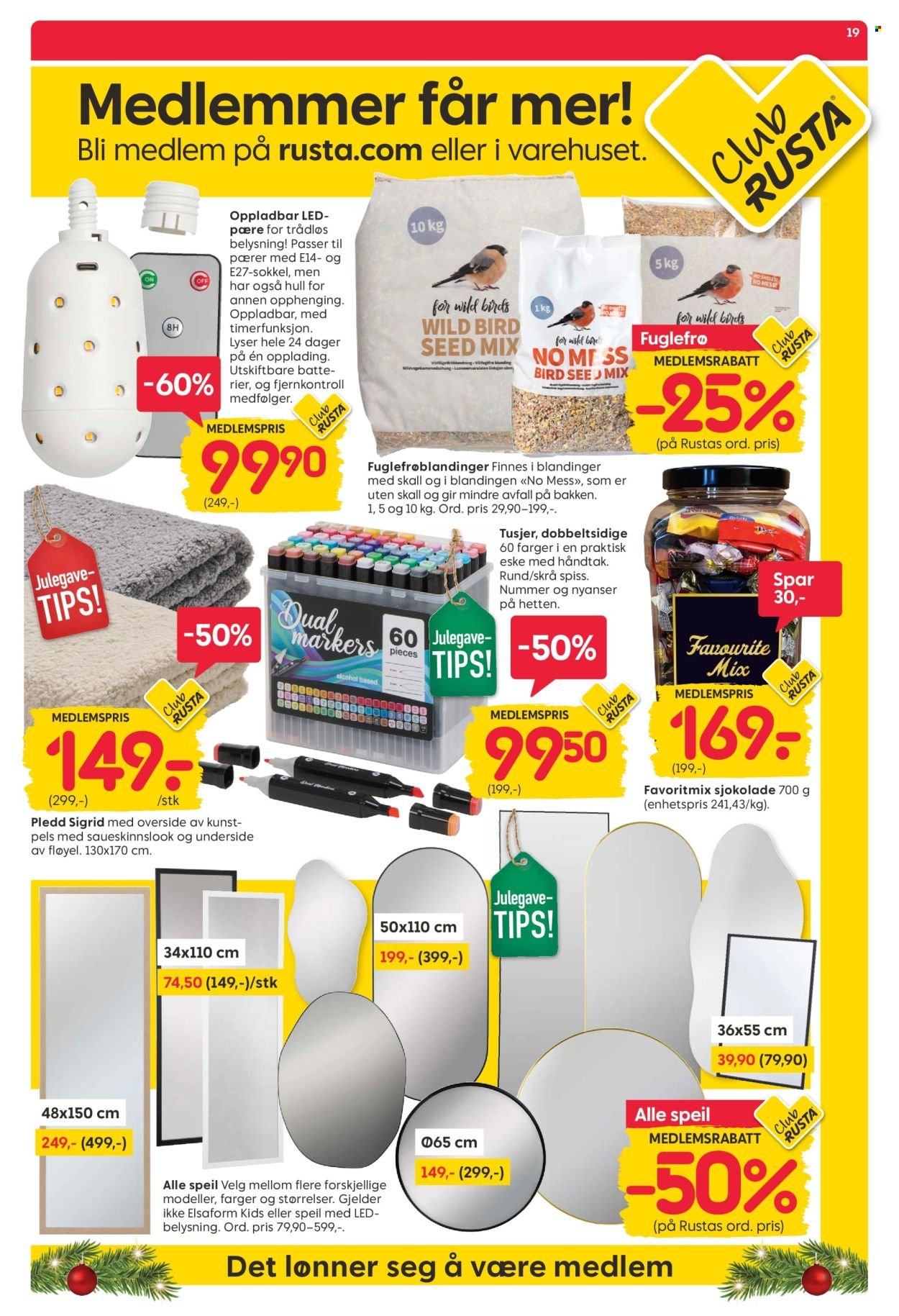 RUSTA kundeavis - Fra mandag 1. desember 2025 (2025-12-01 - 2025-12-07)