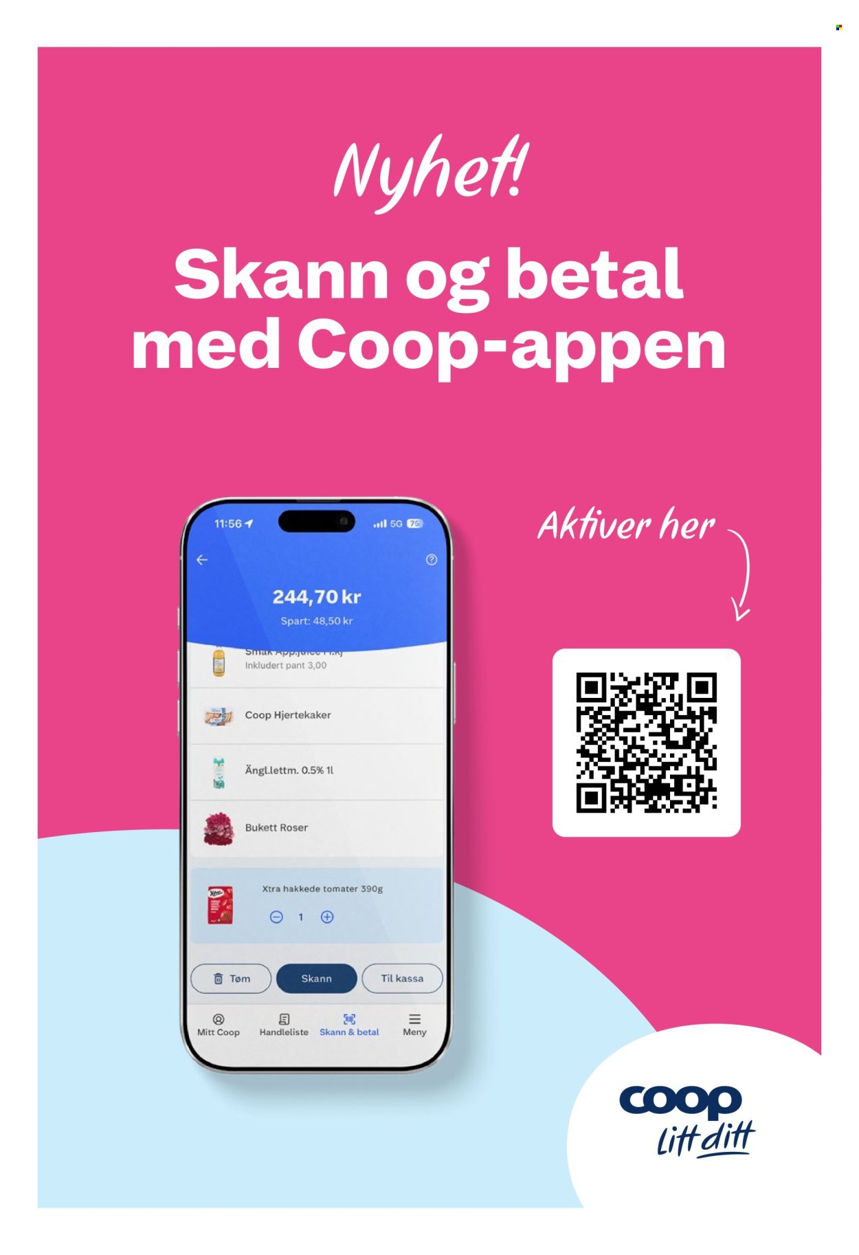COOP OBS kundeavis - Fra søndag 4. oktober 2026