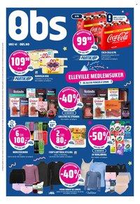 COOP OBS kundeavis - Fra søndag 4. oktober 2026