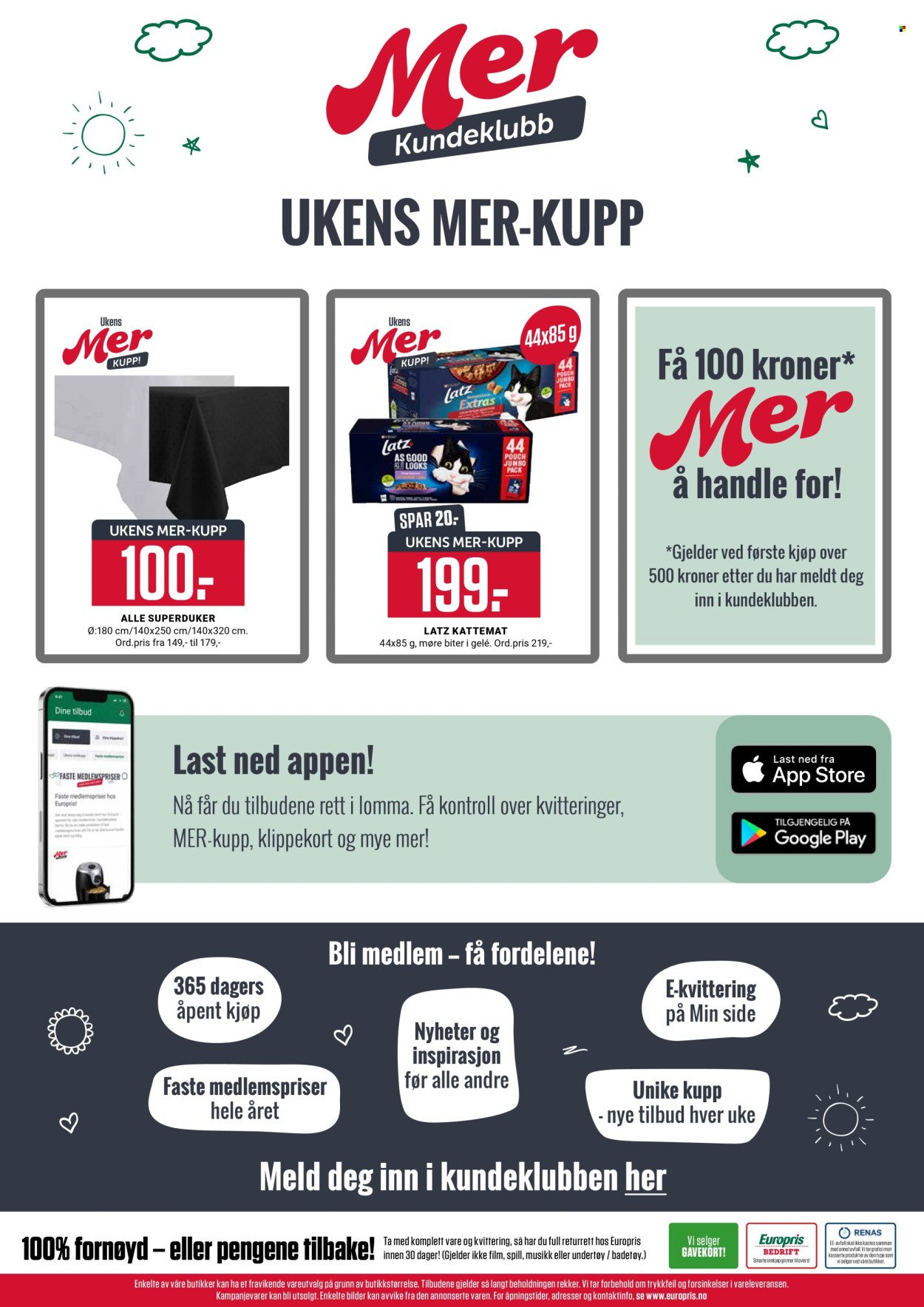 EUROPRIS kundeavis - Fra mandag 12. oktober 2026