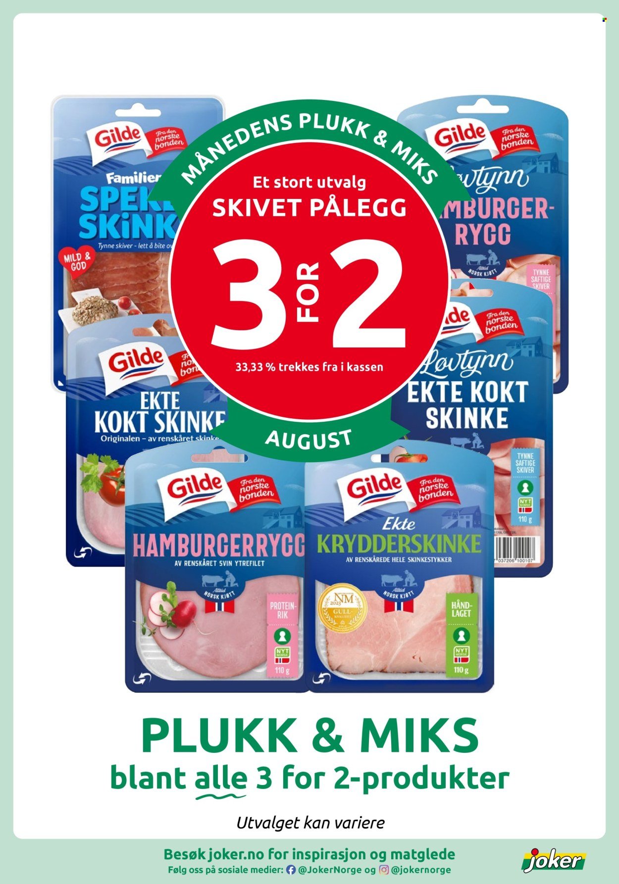 JOKER kundeavis - Fra tirsdag 5. august 2025 (2025-08-05 - 2025-08-09)