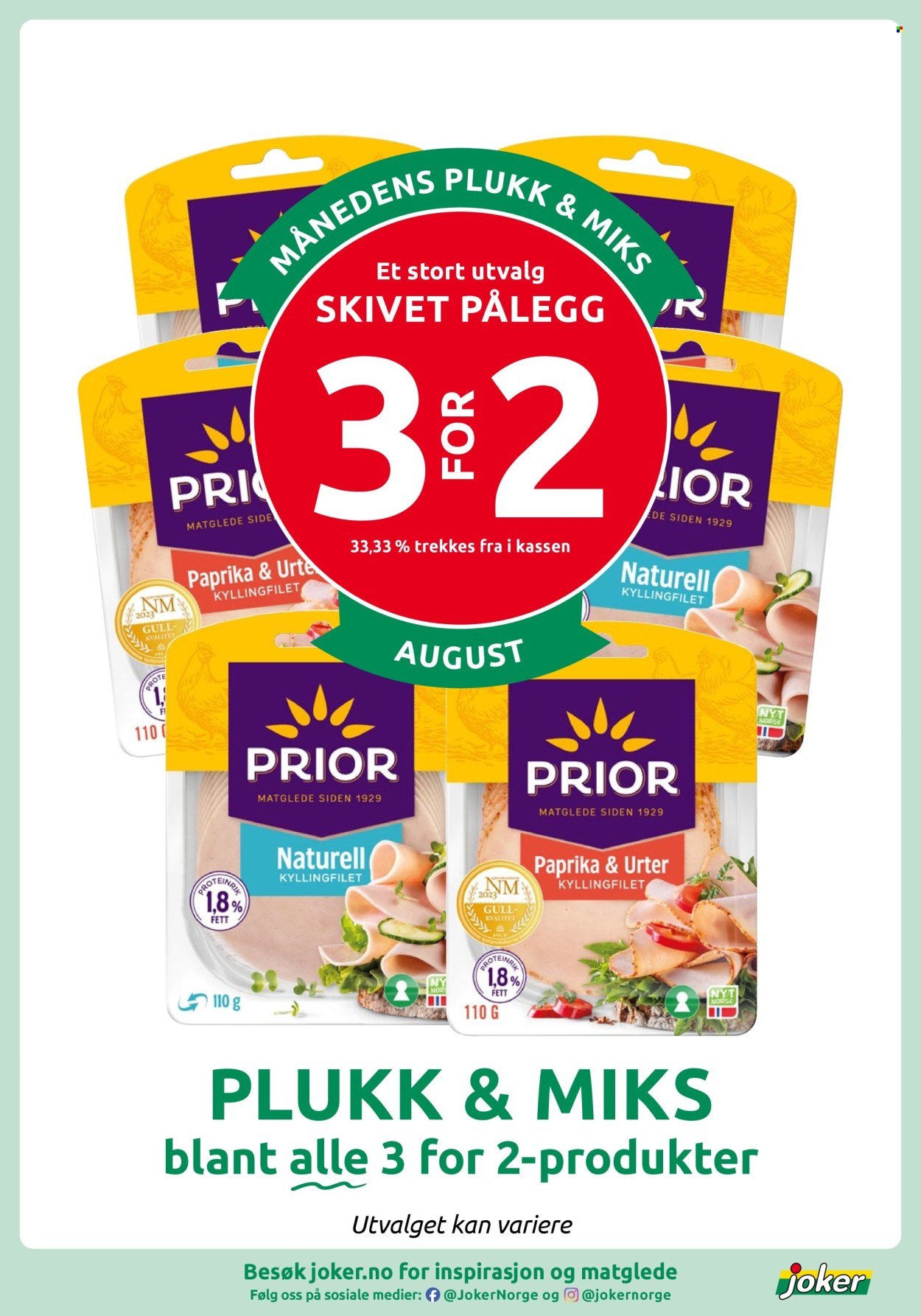 JOKER kundeavis - Fra tirsdag 5. august 2025 (2025-08-05 - 2025-08-09)