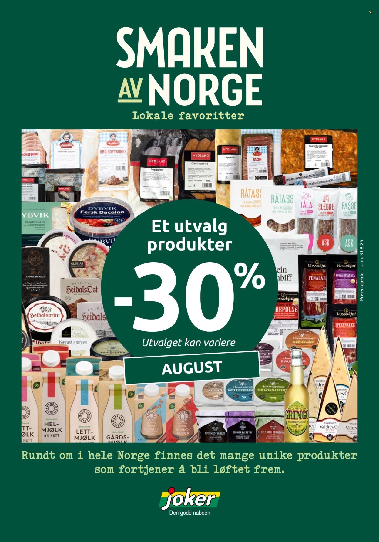 JOKER kundeavis - Fra tirsdag 5. august 2025 (2025-08-05 - 2025-08-09)