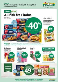 JOKER kundeavis - Fra tirsdag 5. august 2025 (2025-08-05 - 2025-08-09)