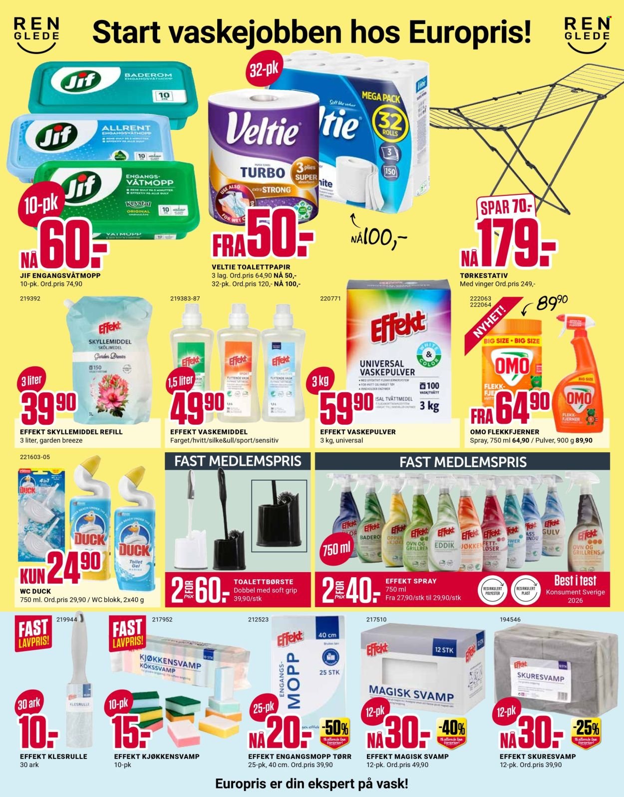 EUROPRIS kundeavis - Fra mandag 16. mars 2026 (2026-03-16 - 2026-03-21)