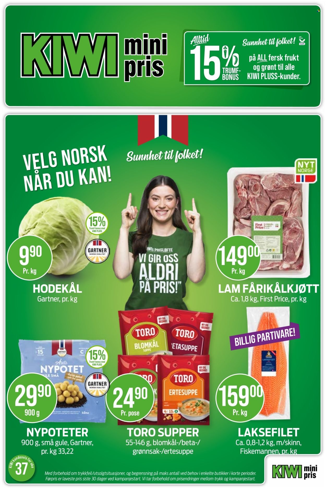 KIWI kundeavis - Fra mandag 7. september 2026