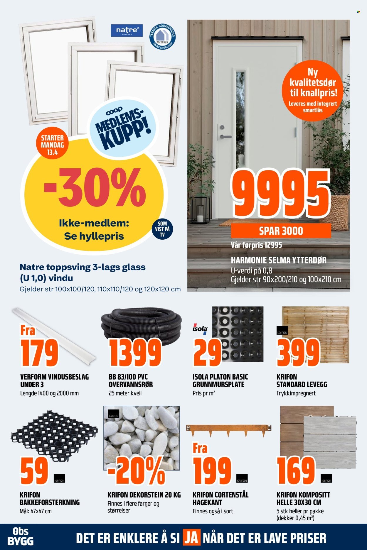 COOP OBS BYGG kundeavis - Uke 16-17 (2026-04-12 - 2026-04-25)