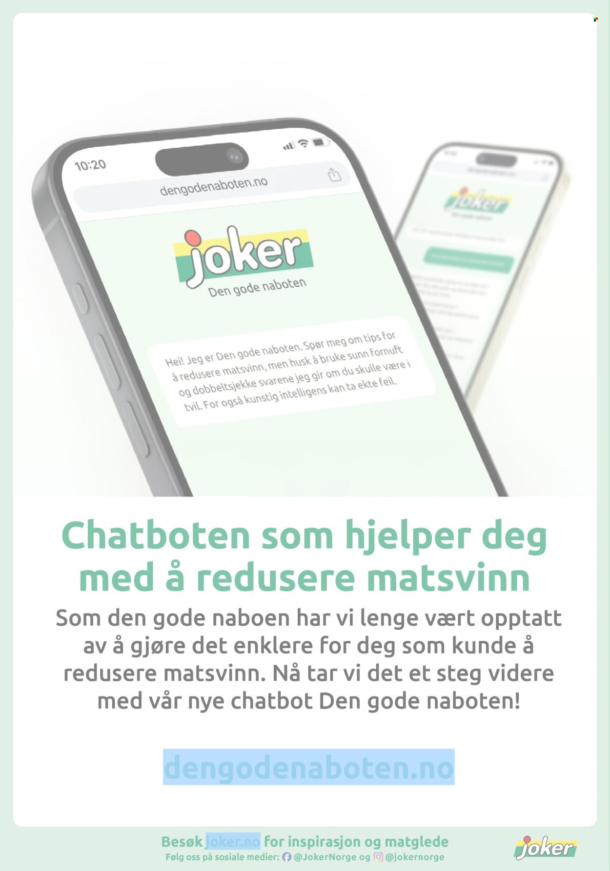 JOKER kundeavis - Fra mandag 5. oktober 2026