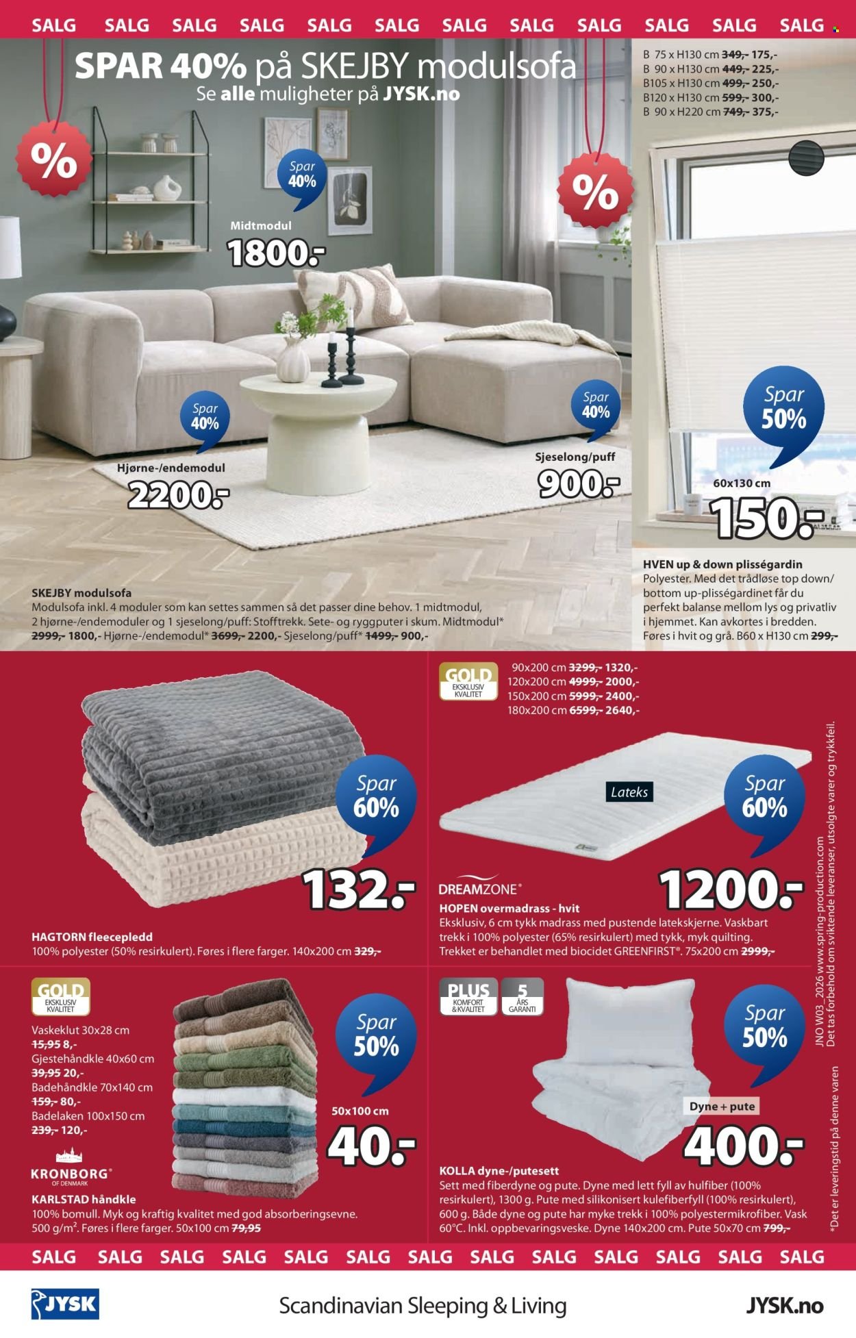 JYSK kundeavis - Fra mandag 12. januar 2026 (2026-01-12 - 2026-01-24)