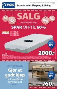 JYSK kundeavis - Fra mandag 12. januar 2026 (2026-01-12 - 2026-01-24)